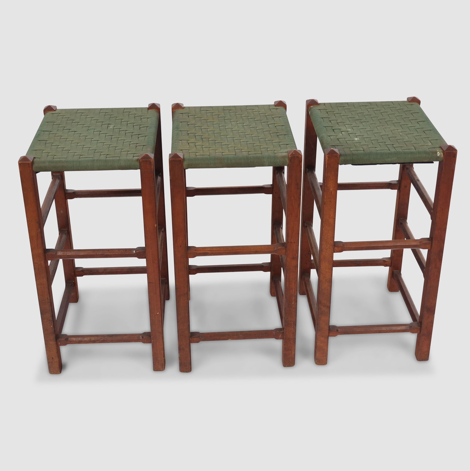 Three Shaker Style Stools - 6