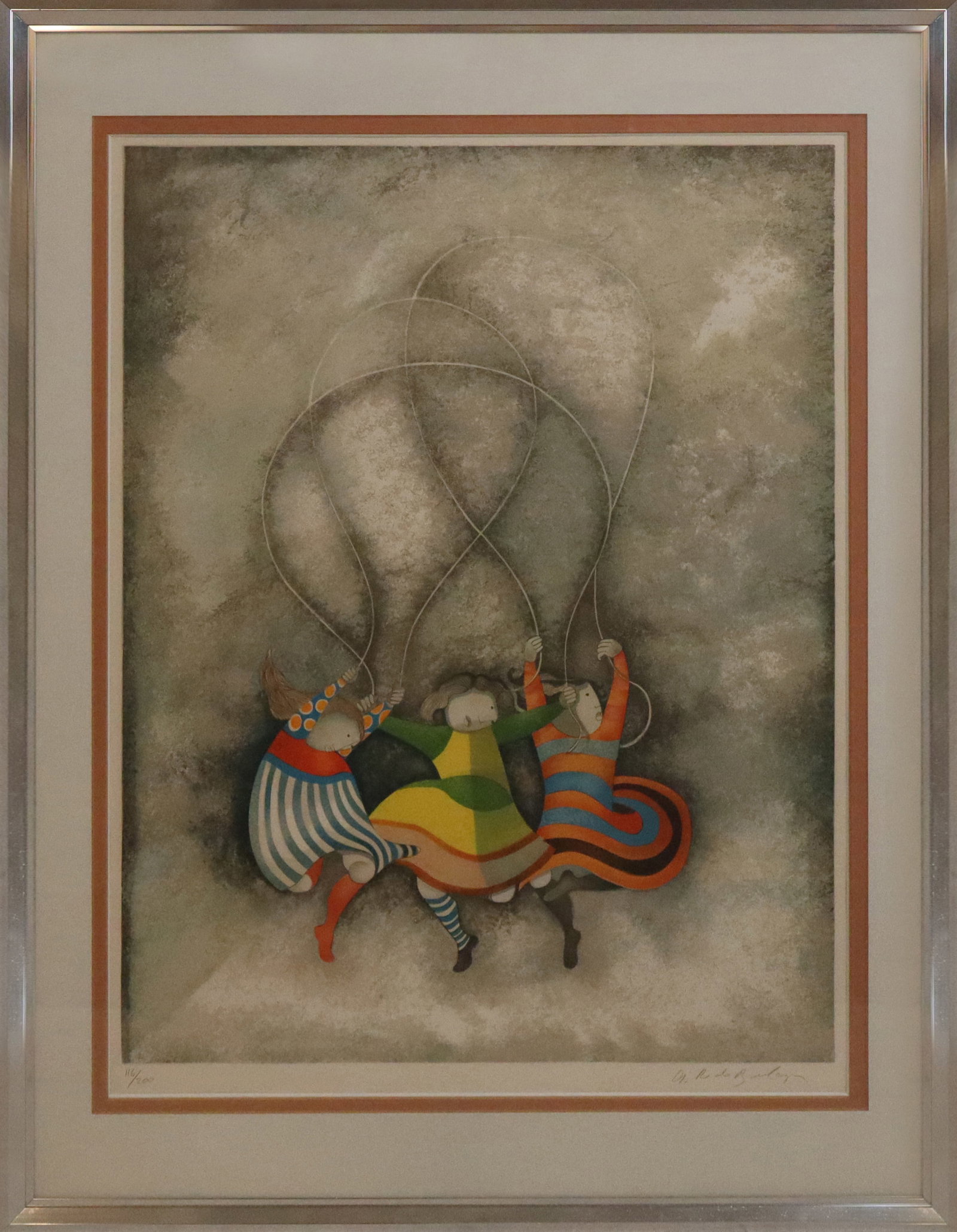 Graciela Rodo BOULANGER "Jumping Rope" Lithograph (1 of 11)