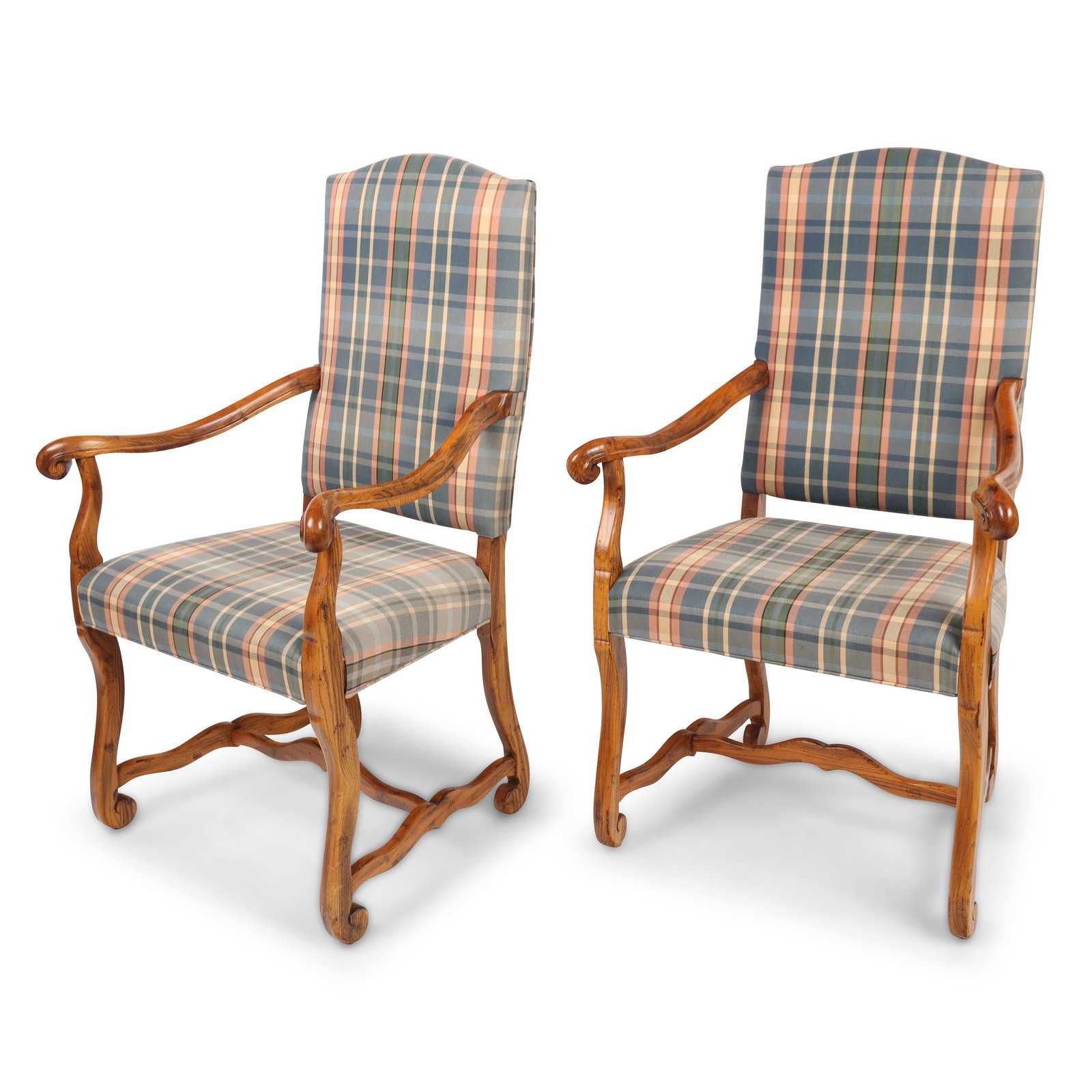 Pair of William and Mary Armchairs (1 of 7)
