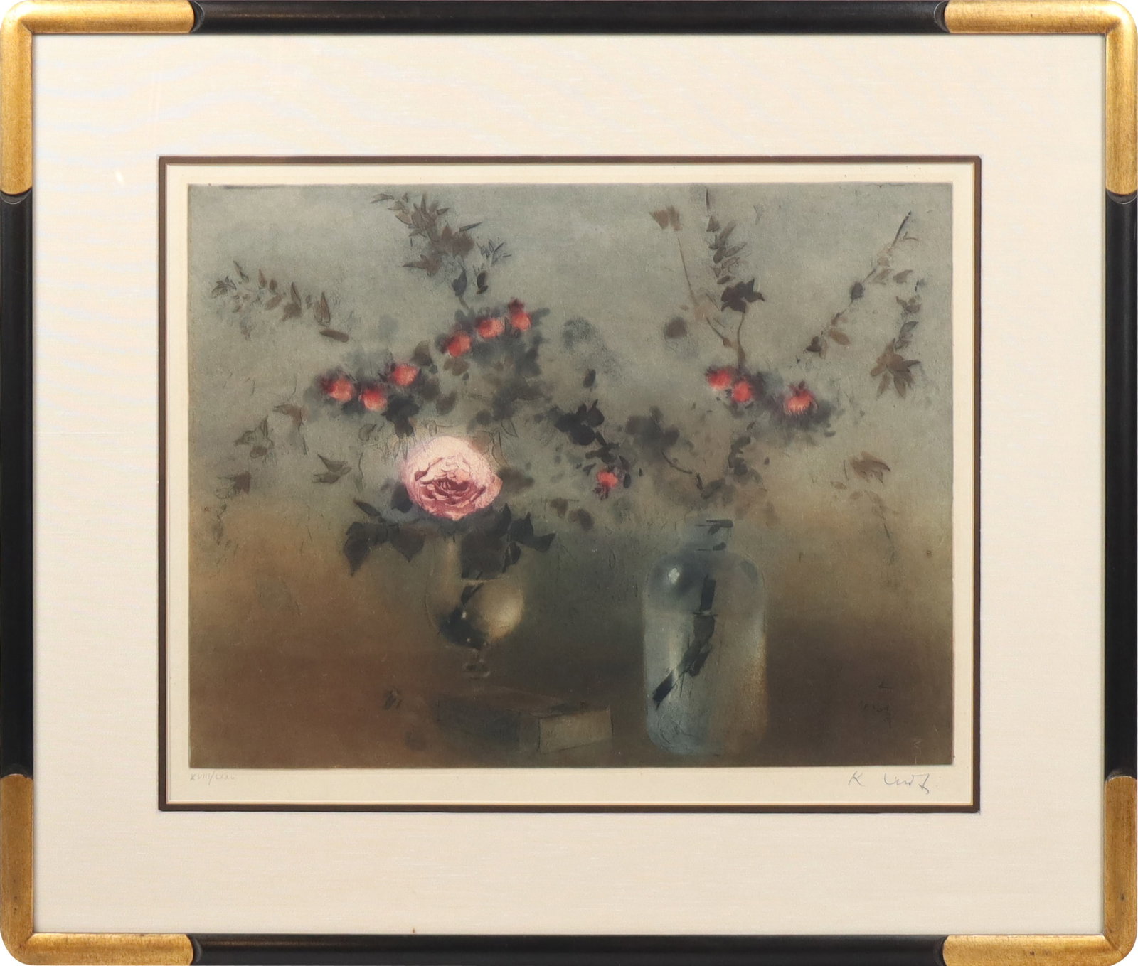Kaiko MOTI "Roses" Etching in Colors (1 of 12)
