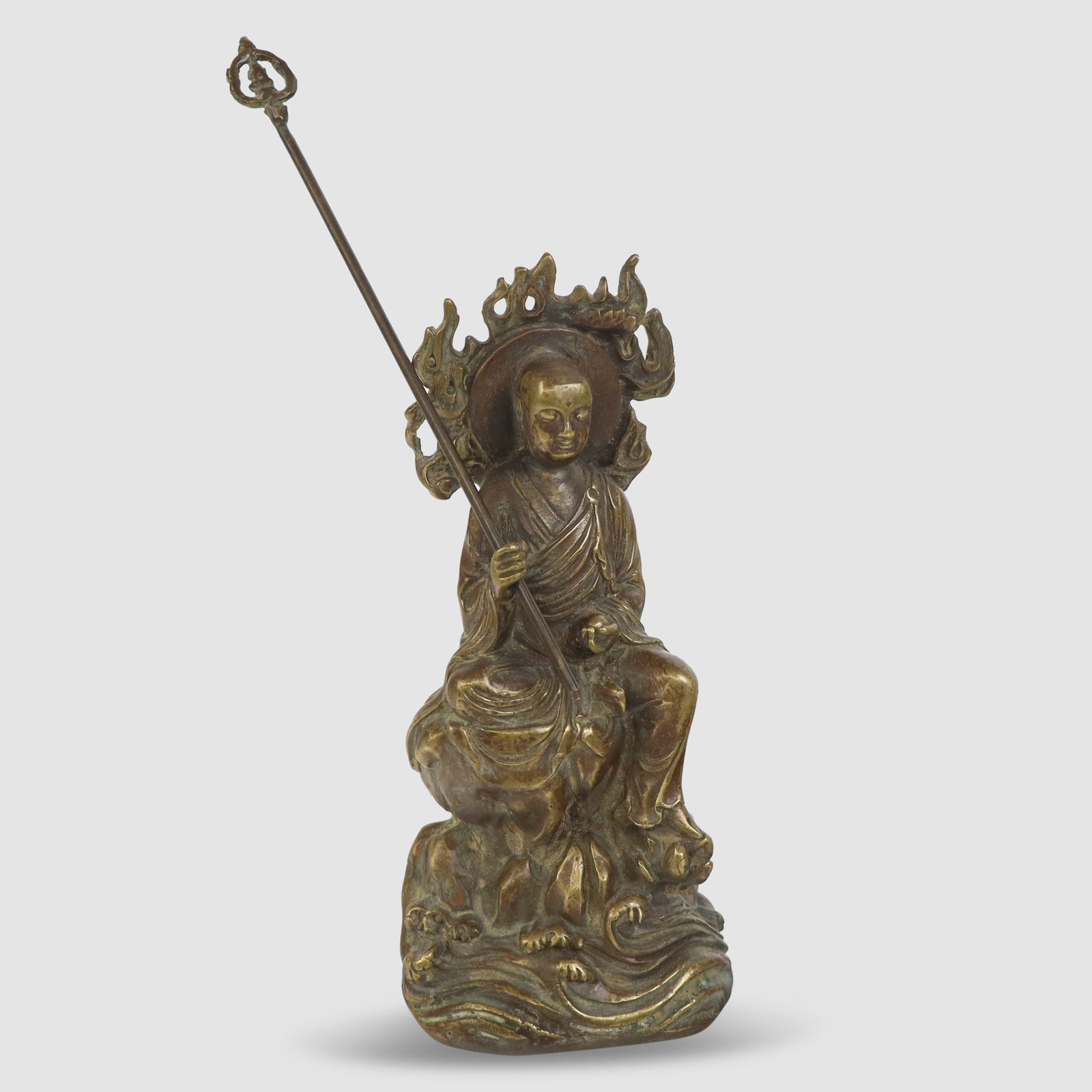 Bronze Statue of a Seated Buddha (1 of 11)