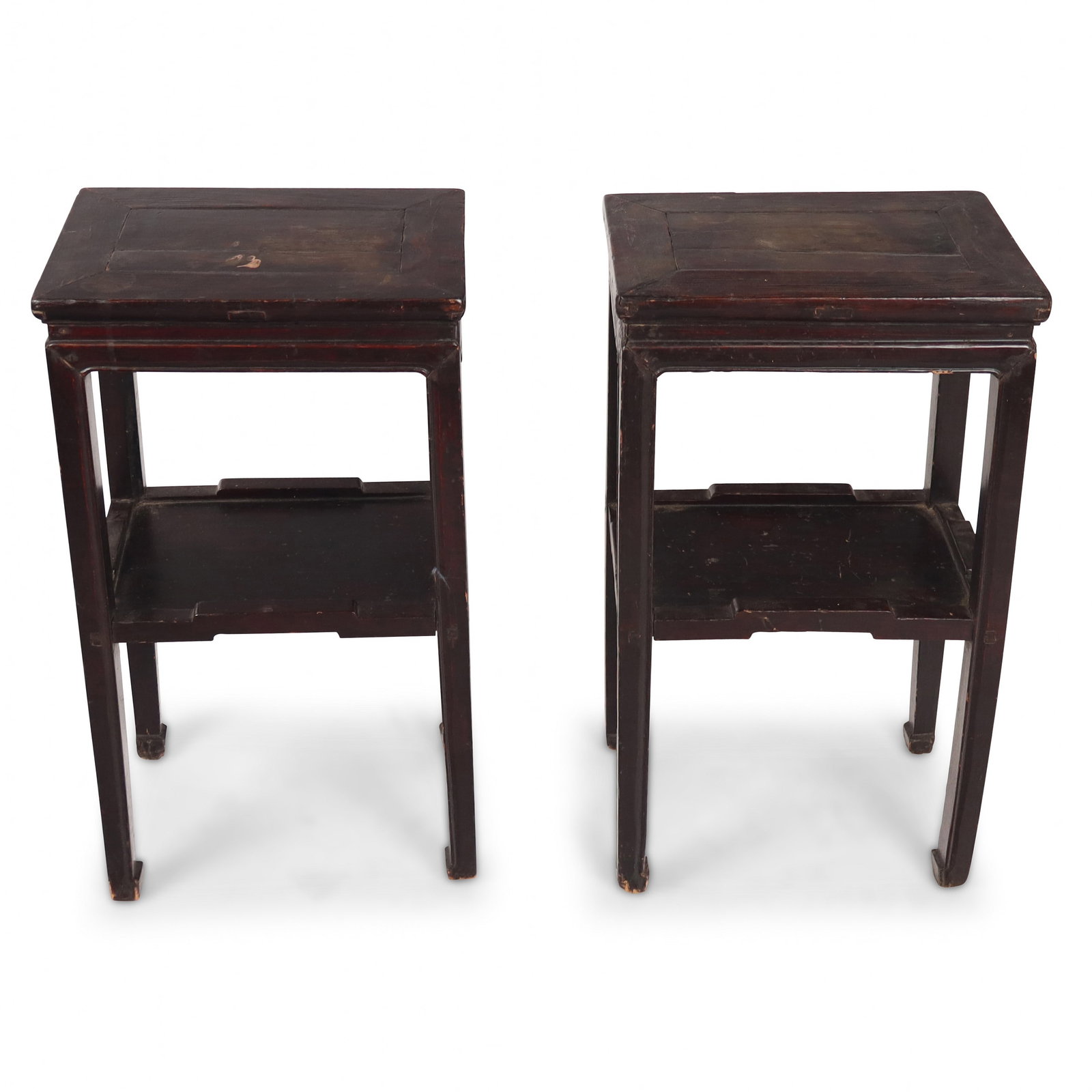 Pair of Chinese Rosewood Tables (1 of 11)