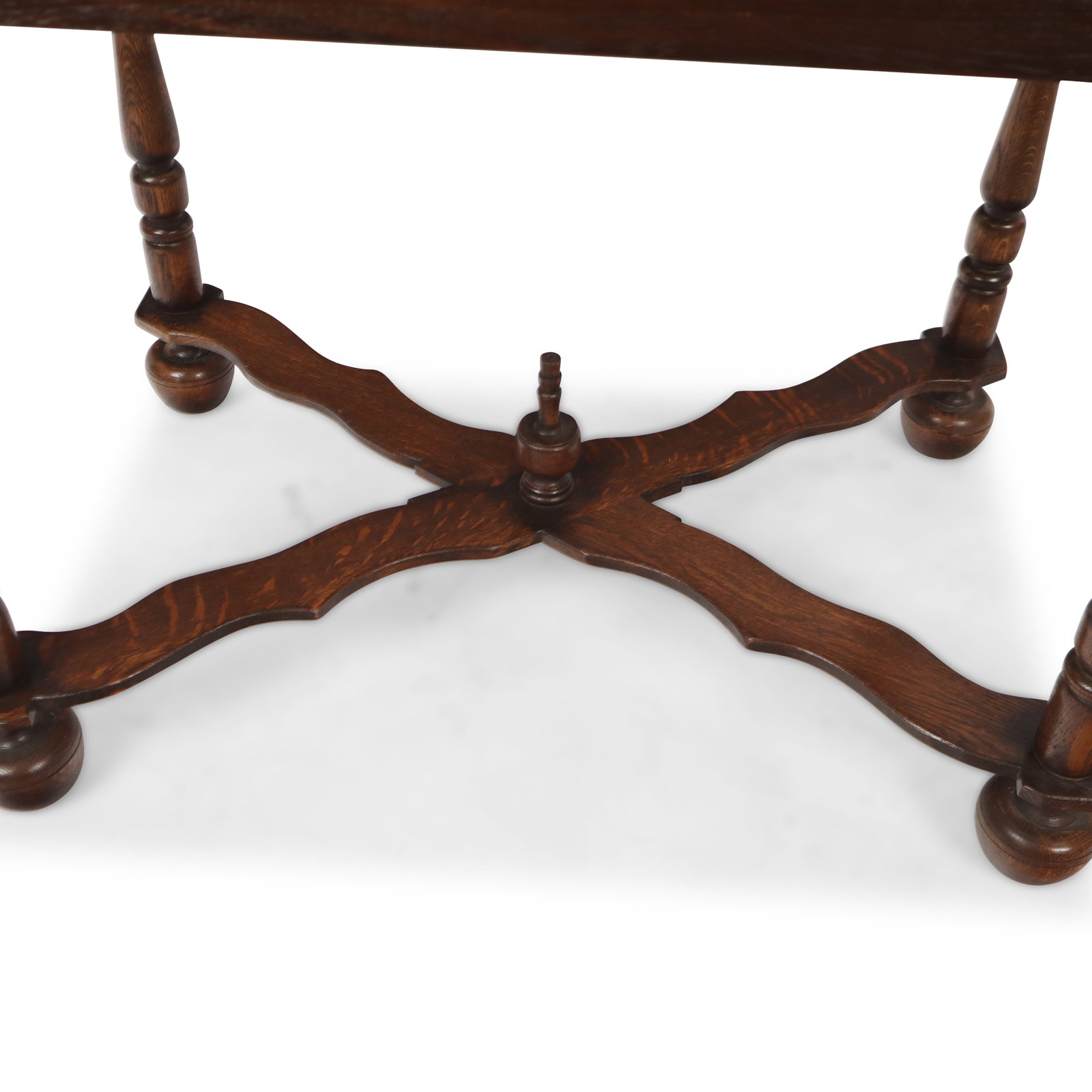 Single Drawer Walnut Side Table - 11