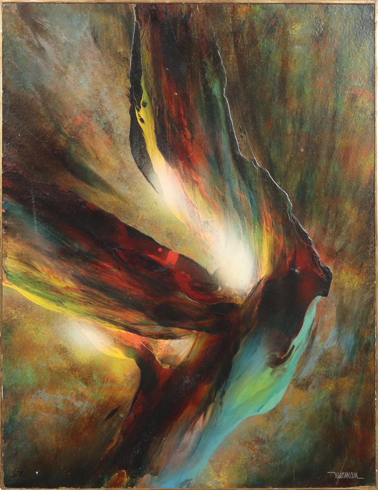 Leonardo NIERMAN MENDELEJIS Oil on Masonite (1 of 15)