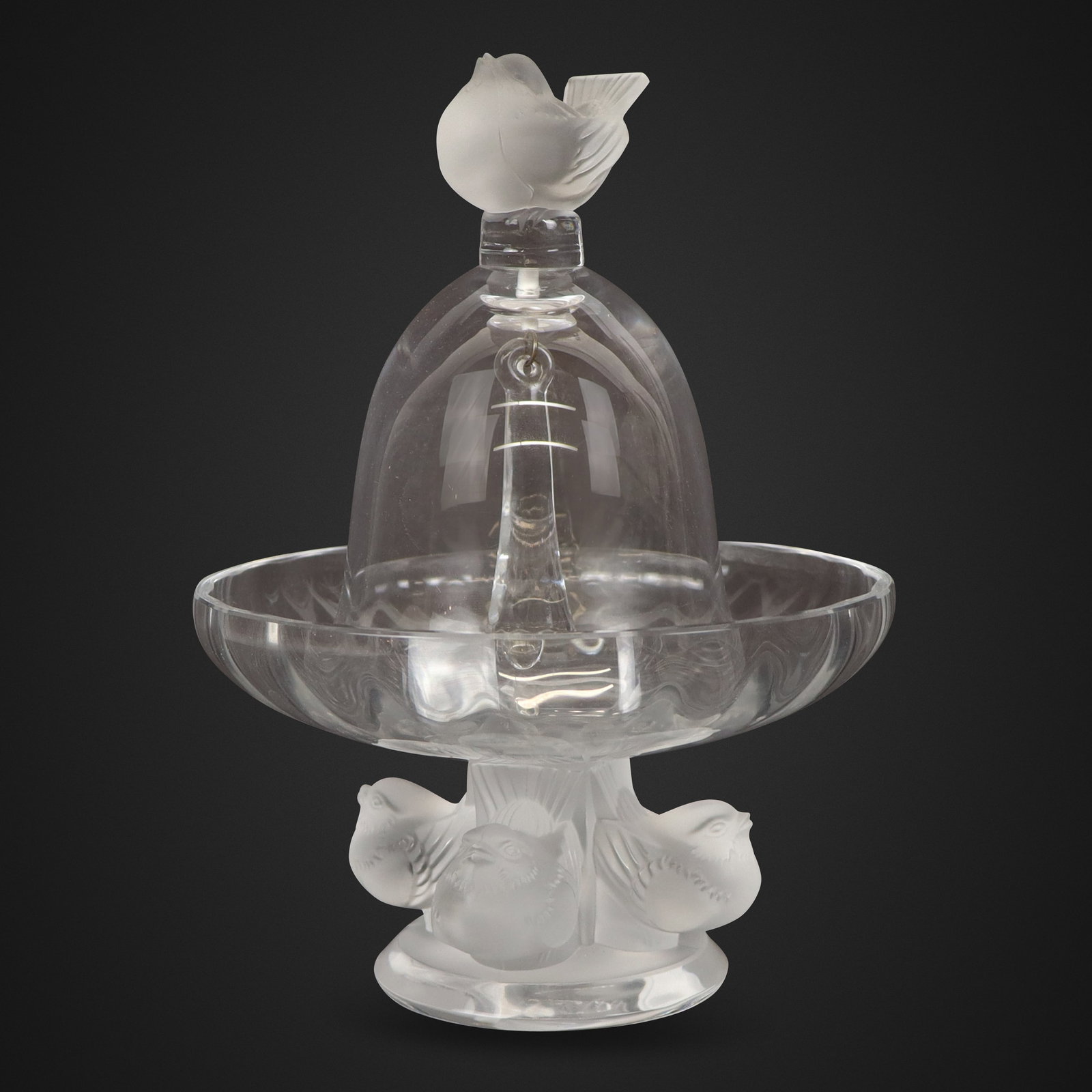 Two Lalique Satin Finished Glass Articles (1 of 13)