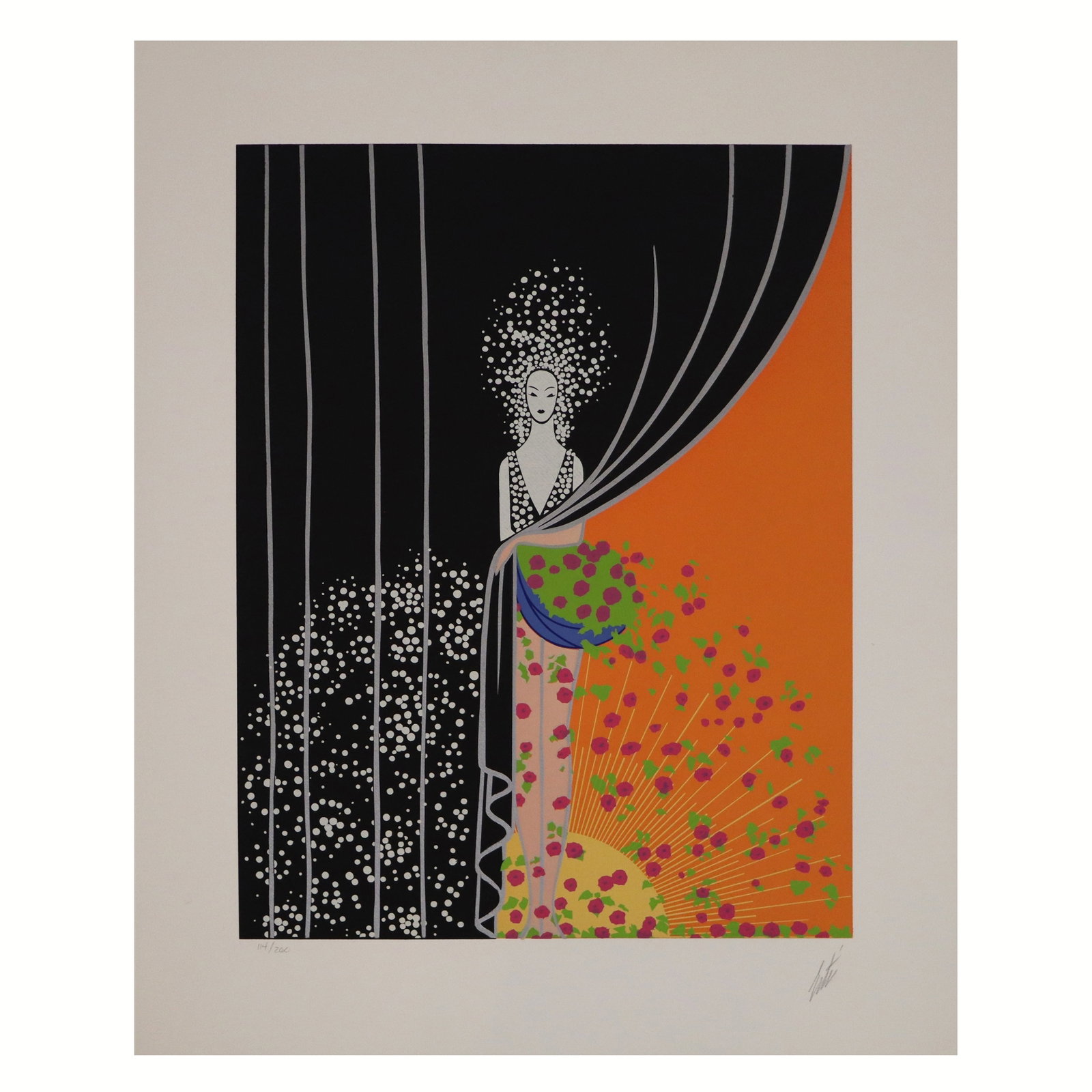 Erte "Printemps" Serigraph (1 of 10)