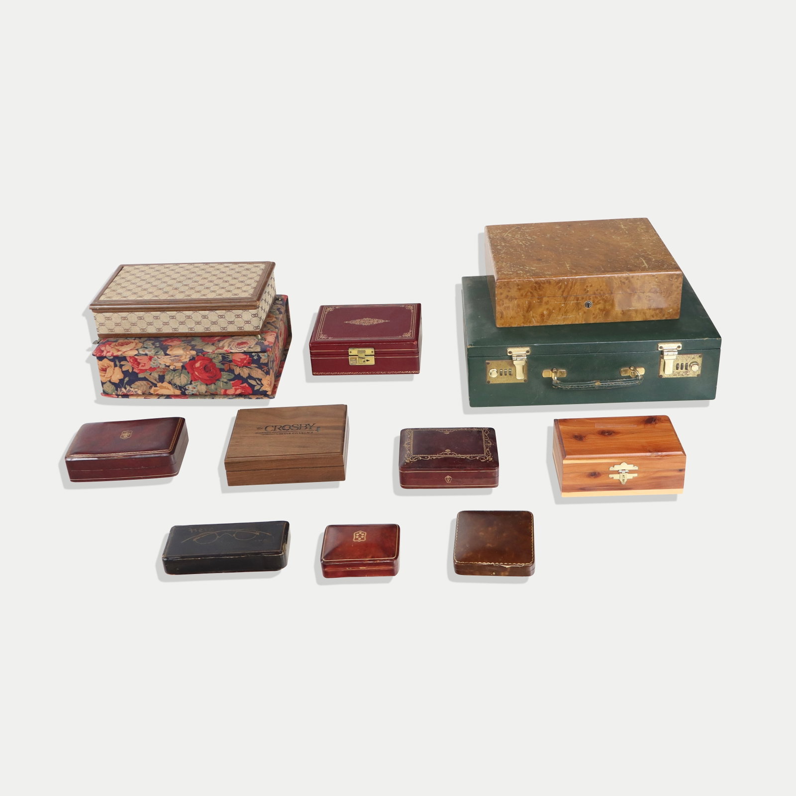 Vintage and Antique Jewelry Boxes and Others, 12 (1 of 15)