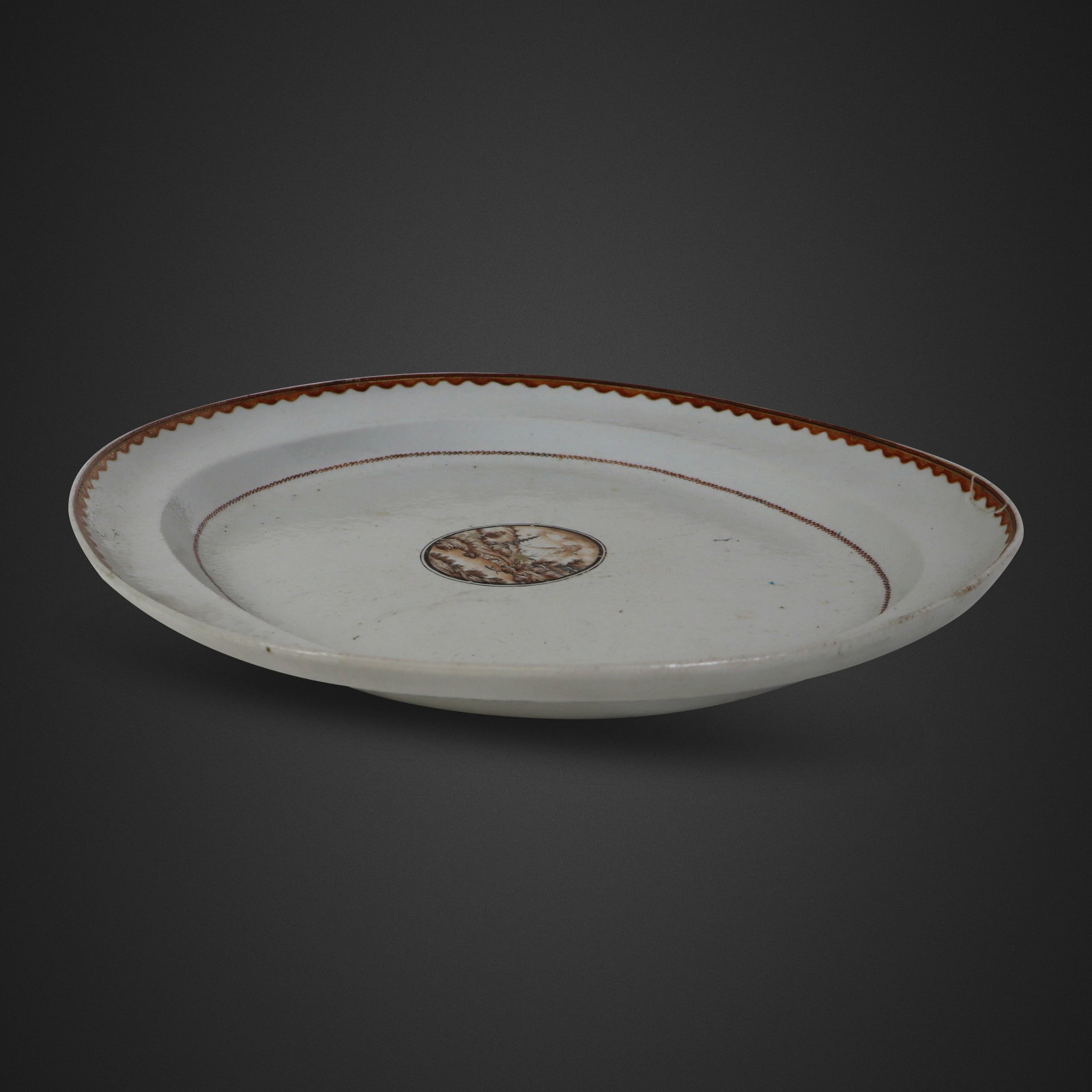 Chinese Export Serving Platter - 10