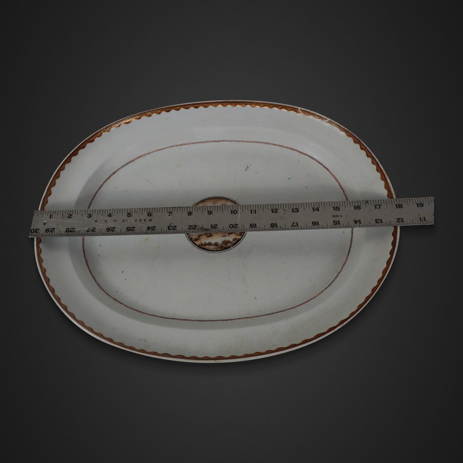 Chinese Export Serving Platter - 11