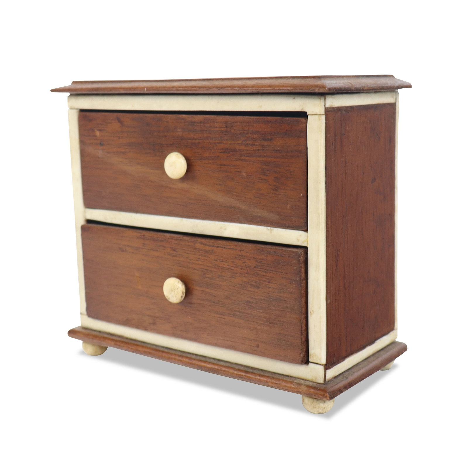 Diminutive Bone Inlaid Chest (1 of 11)