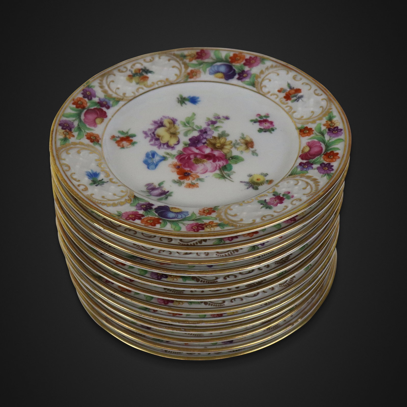 Schumann Bavaria "Empress..." Dessert Plates, 12 (1 of 7)