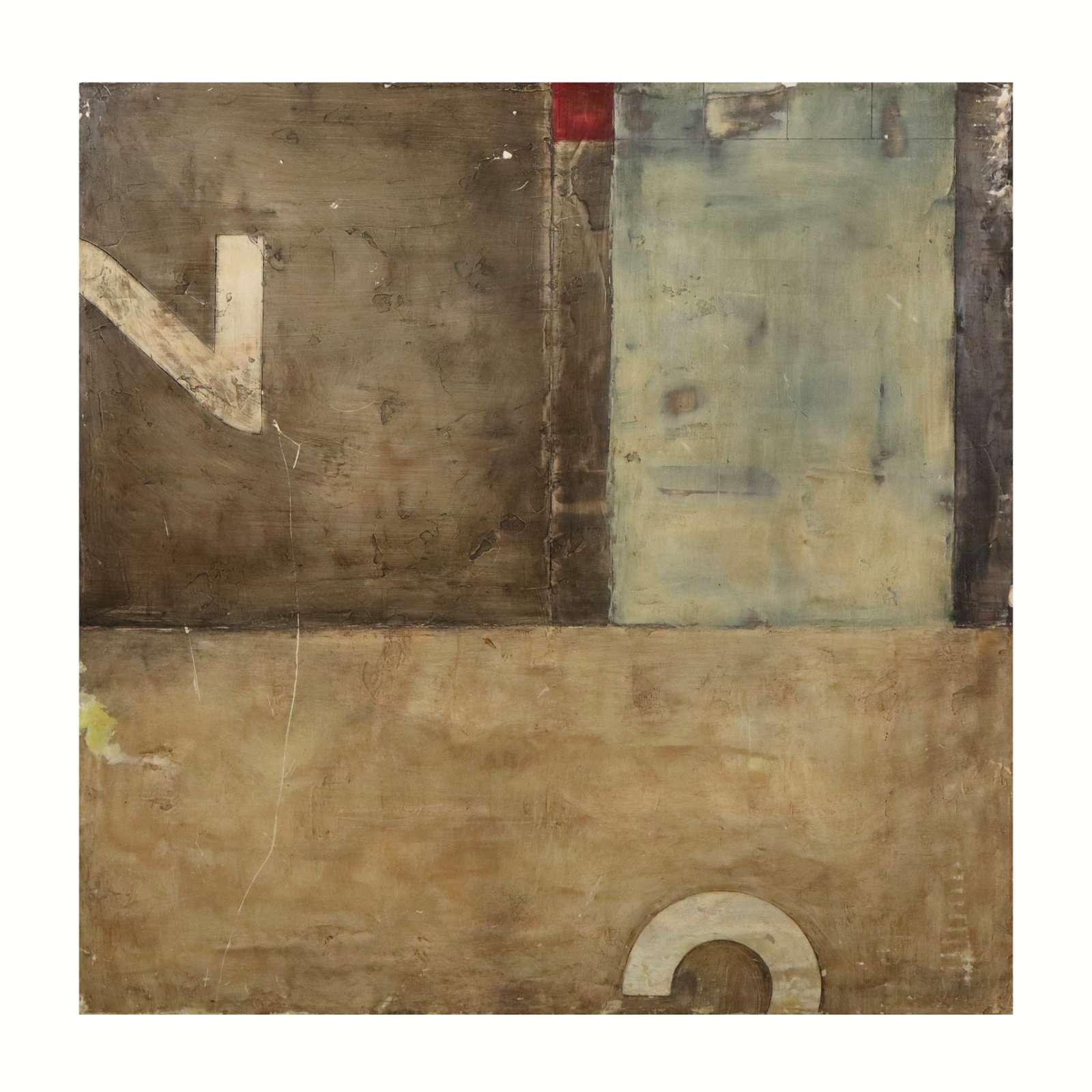 Andrea SHAPIRO "Untitled" Abstract Mixed Media (1 of 8)