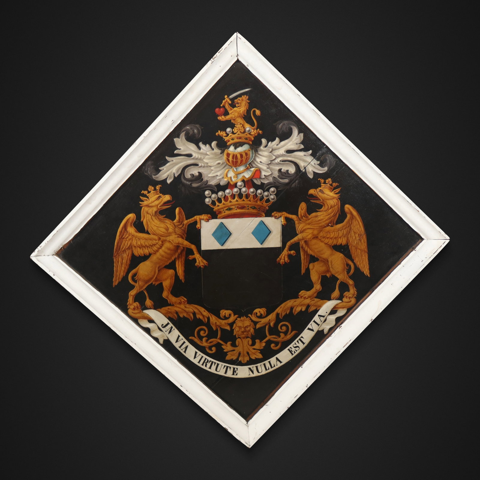 Hand-Painted Heraldic Panel (1 of 10)