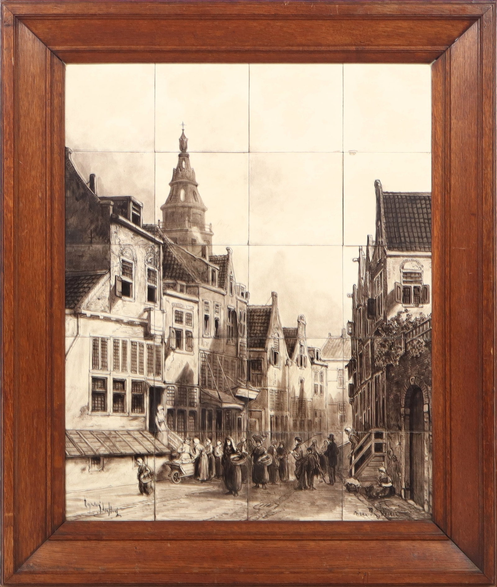 Plateelbakkerij Rozenburg Tile Street Scene (1 of 14)