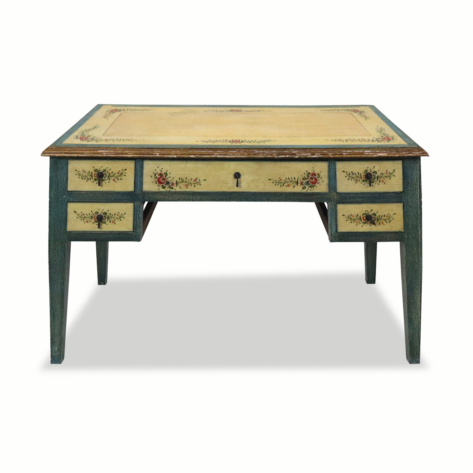 Italian Hand-Painted Desk (1 of 15)