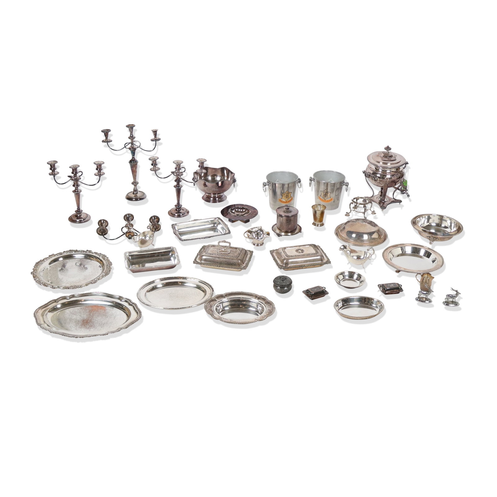 Collection of Silver Plate and Metal Articles, 25+ (1 of 11)