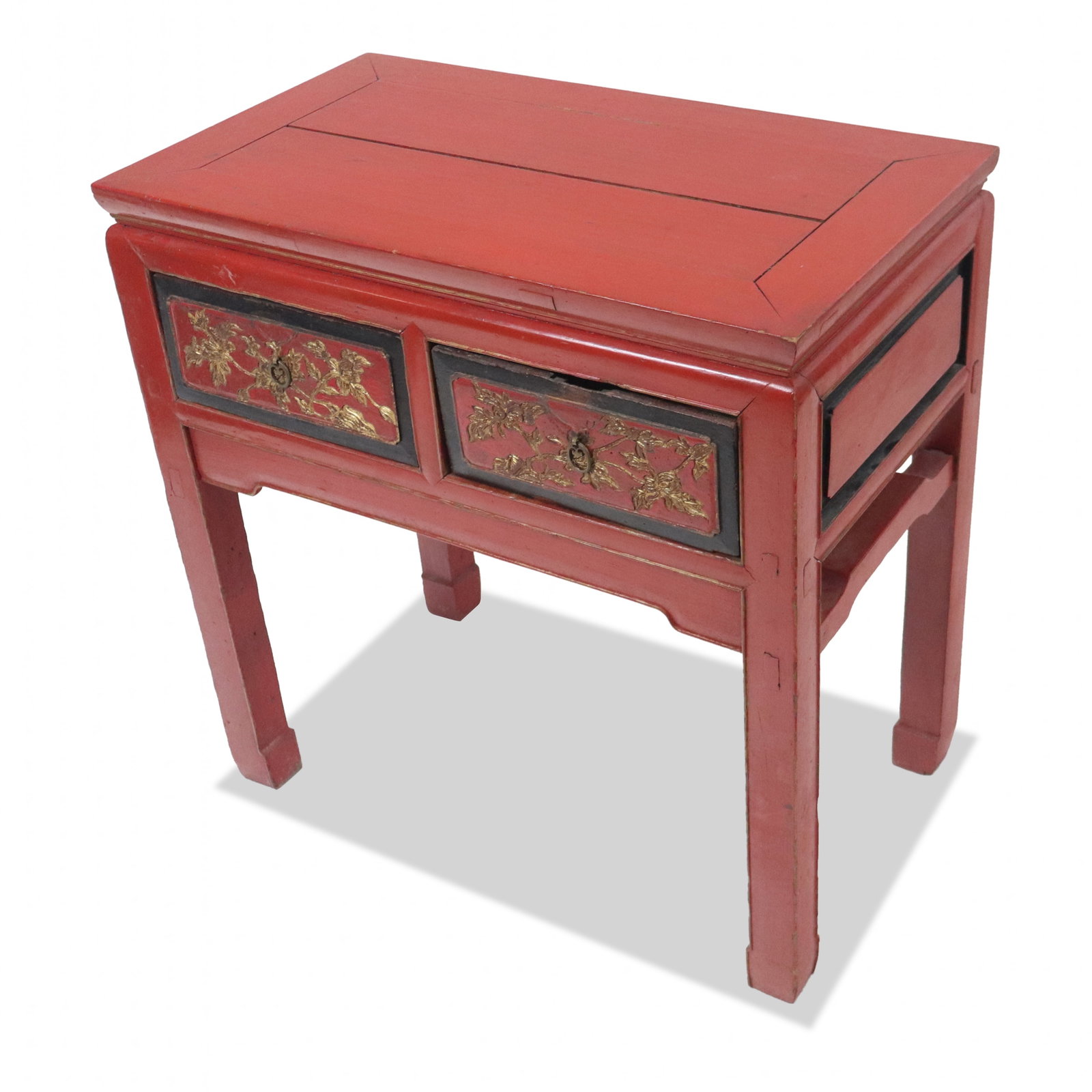 Chinese Red Painted Console (1 of 9)