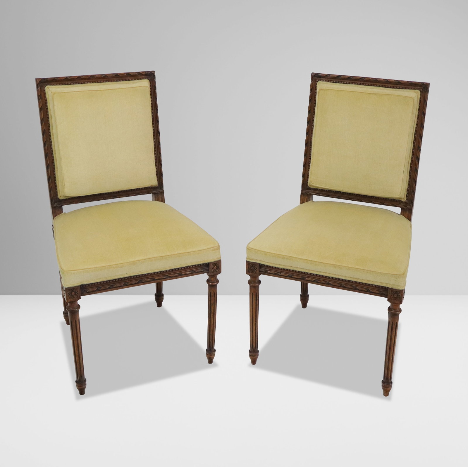 Pair of Louis XVI Side Chairs (1 of 10)