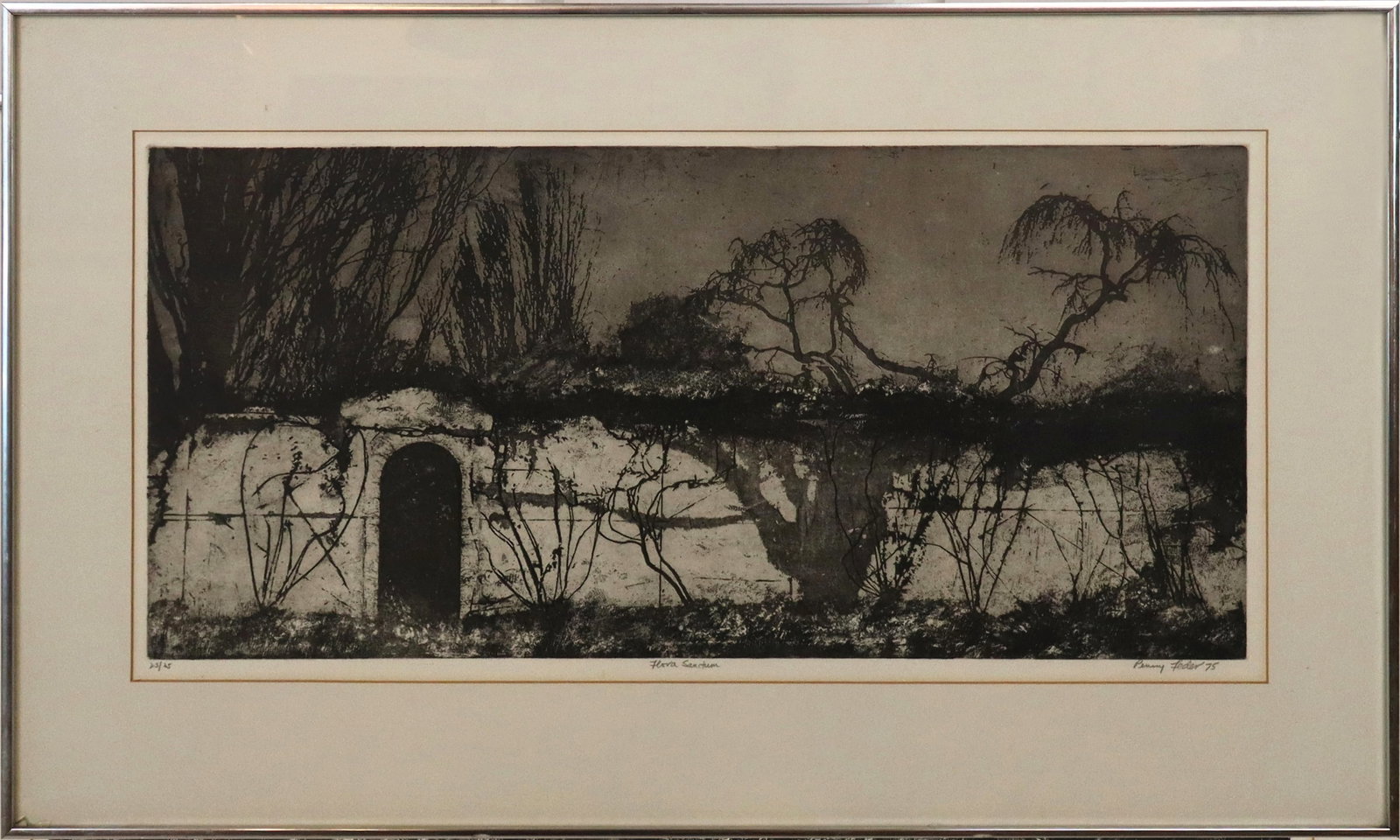 Penny FEDER "Flora Sanctum" 1975 Lithograph (1 of 11)
