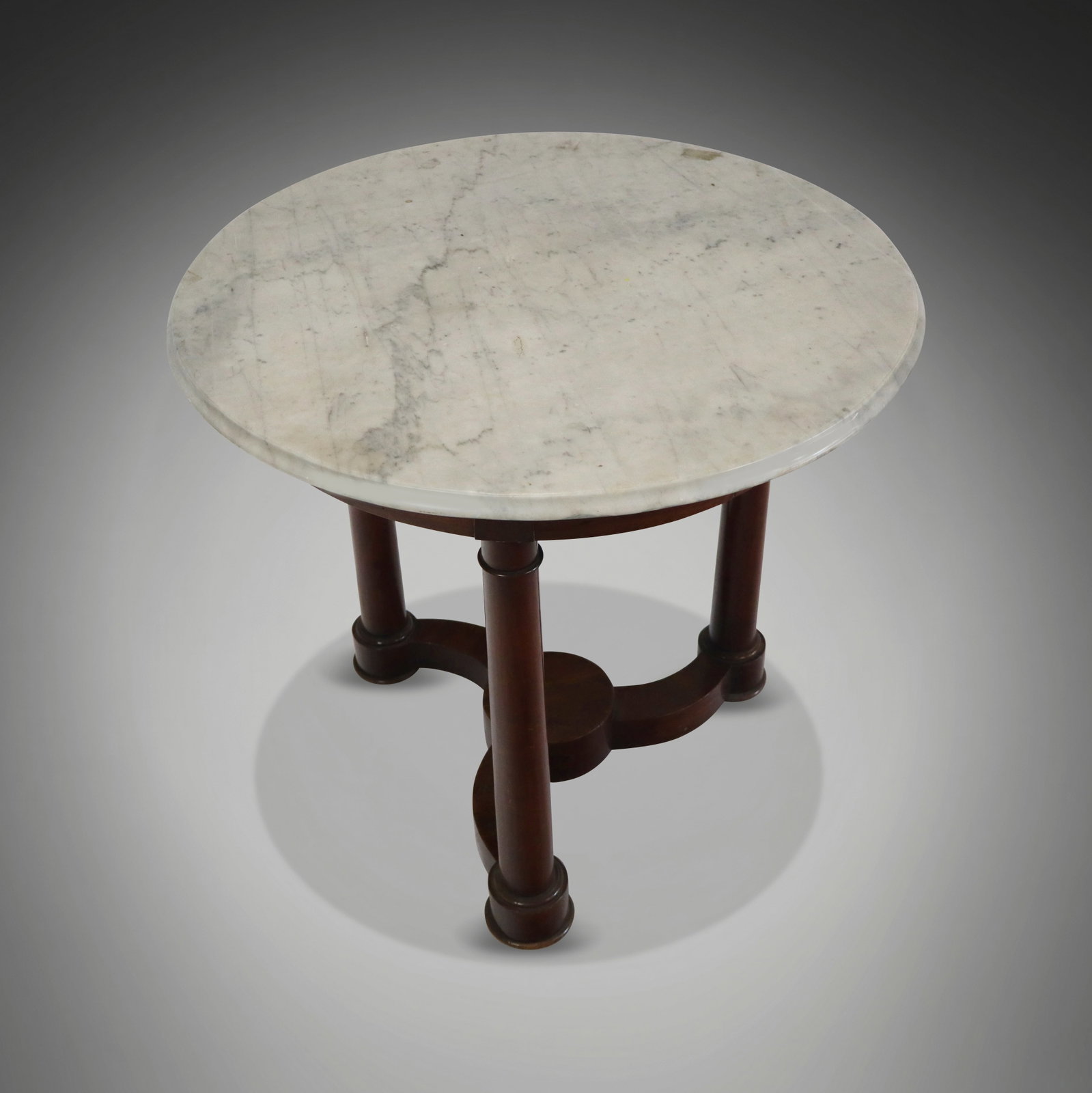 French Empire Marble Top Gueridon Table (1 of 11)
