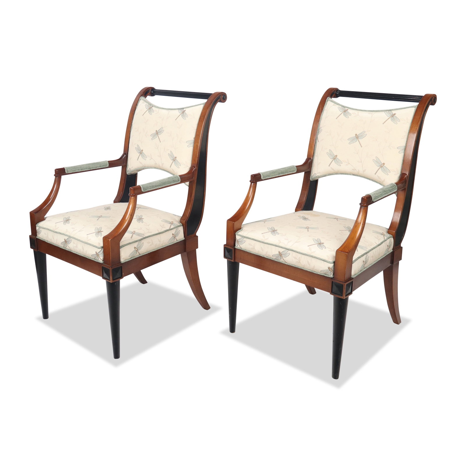 Pair of Baker Furniture Armchairs (1 of 11)