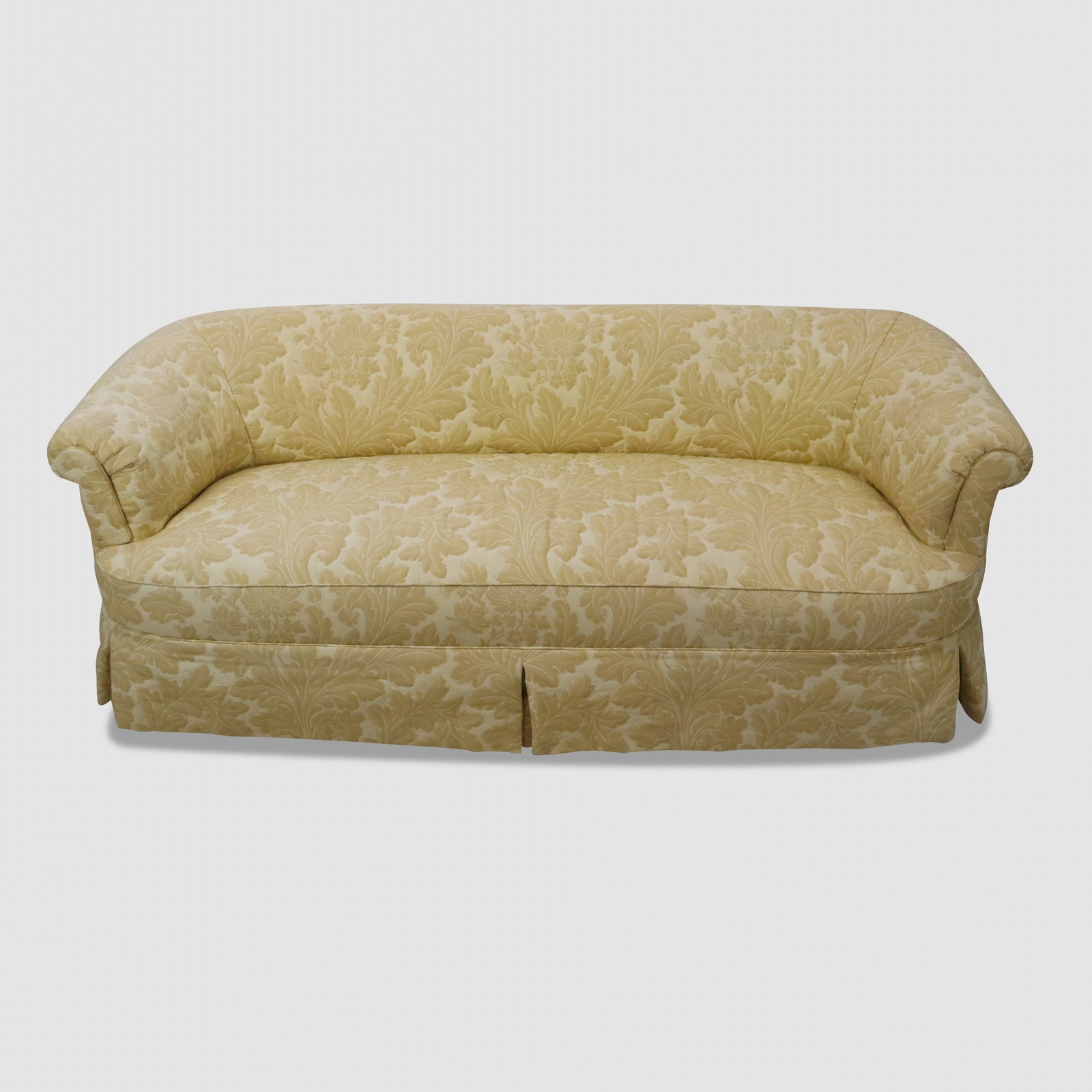 Floral Upholstered Tub Sofa (1 of 11)