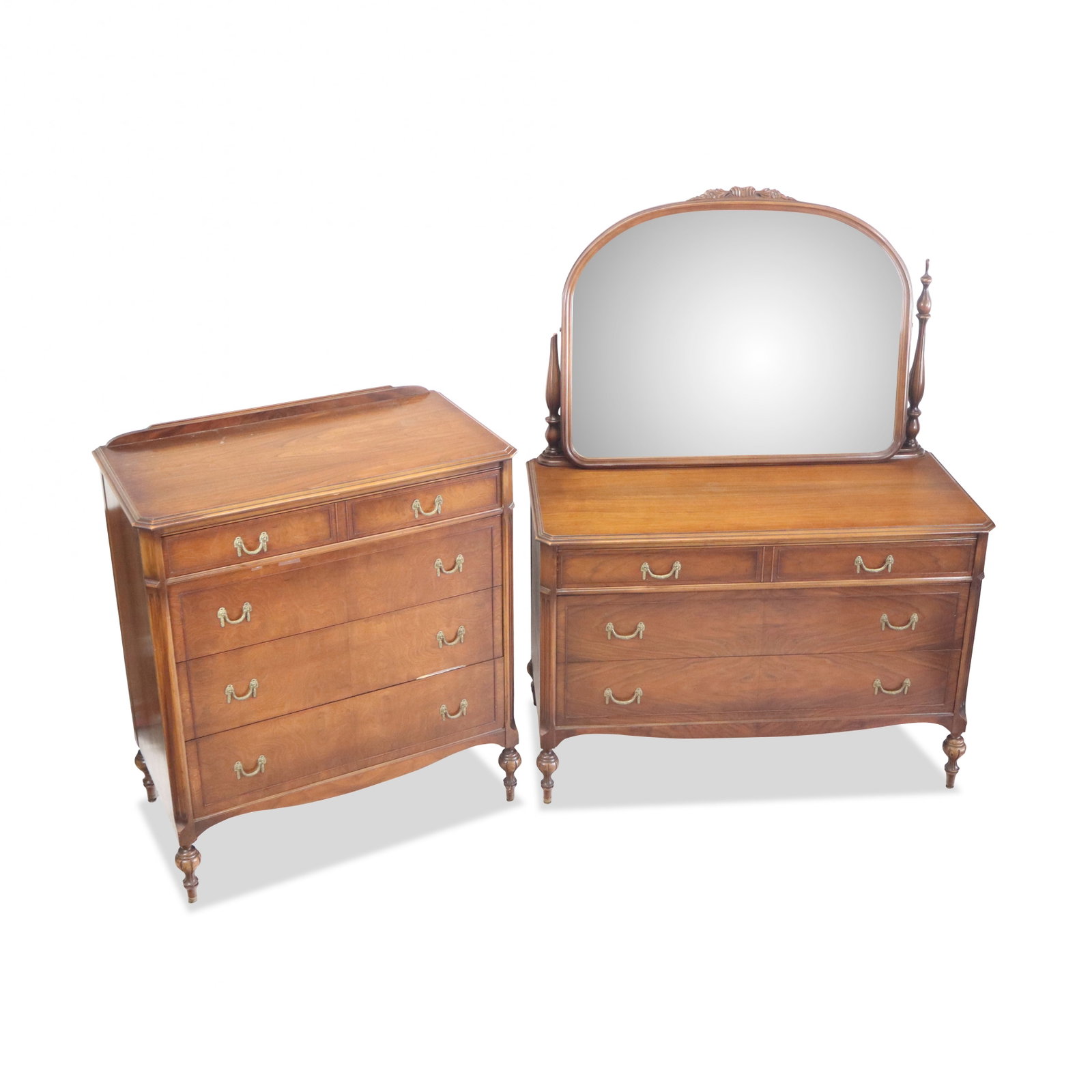 Widdicomb Louis XVI Mahogany Dresser and Chest (1 of 20)