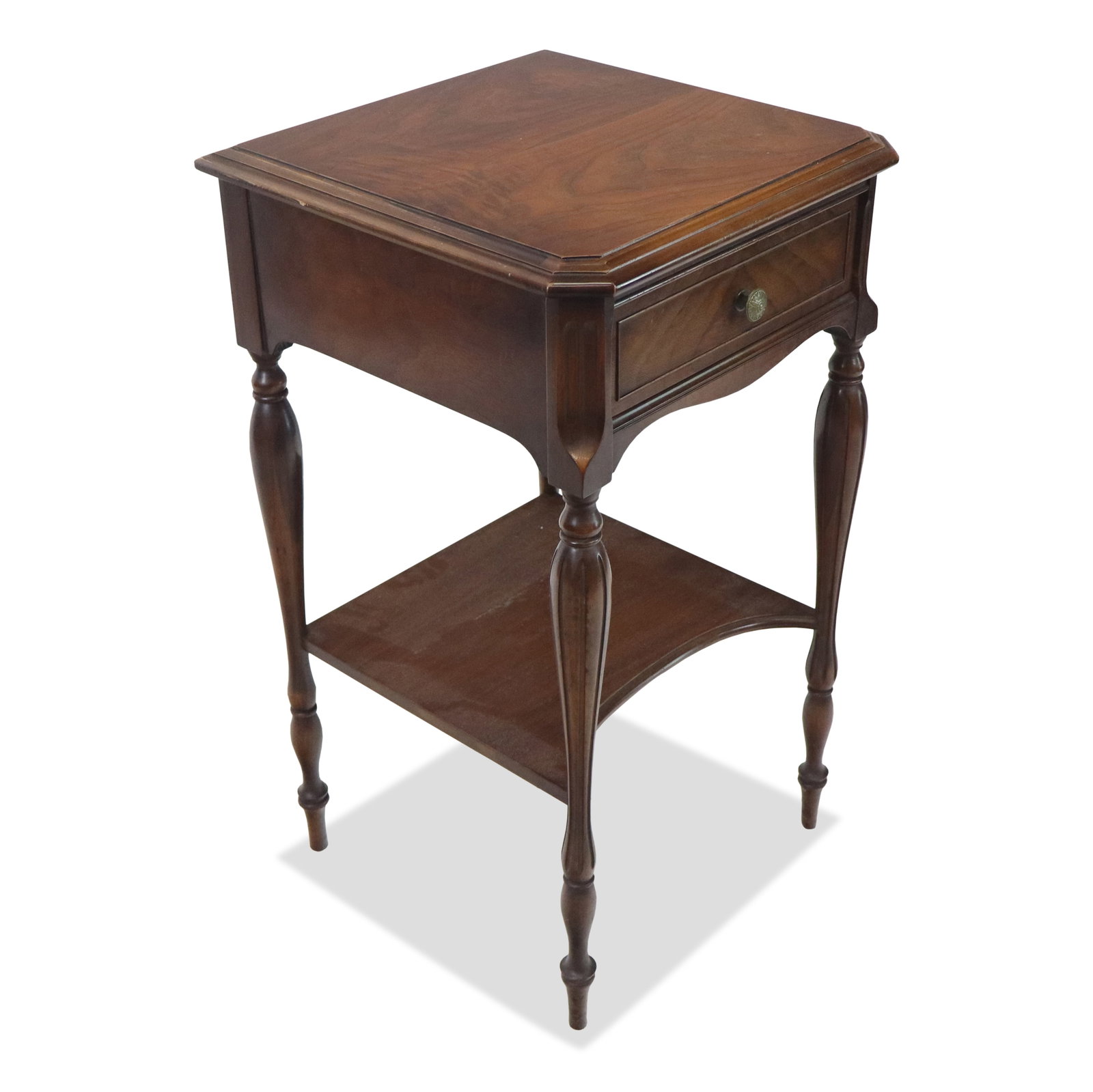 Widdicomb Louis XVI Mahogany Side Table (1 of 13)