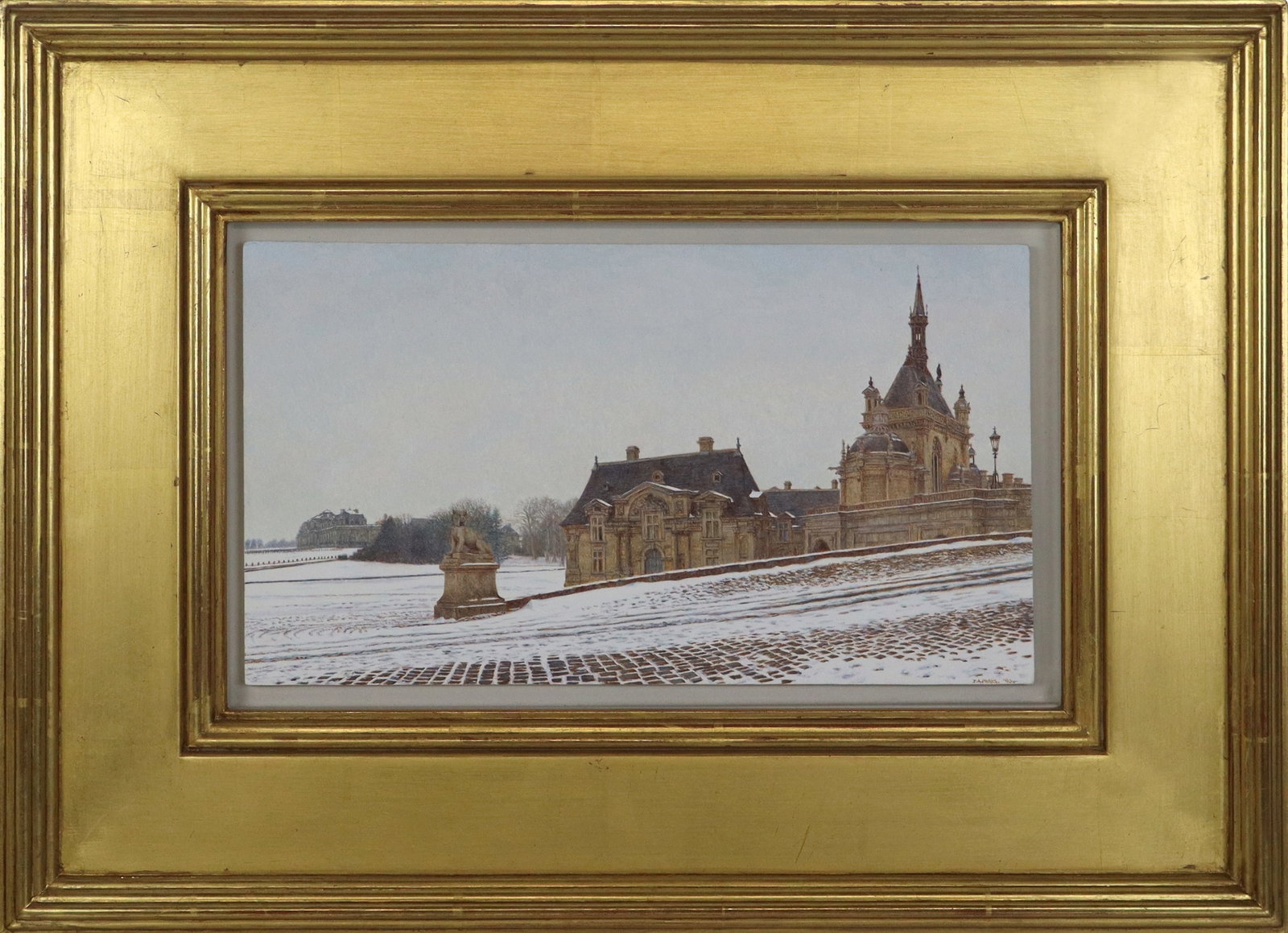 John A. PARKS "Chantilly..." Oil on Panel (1 of 10)