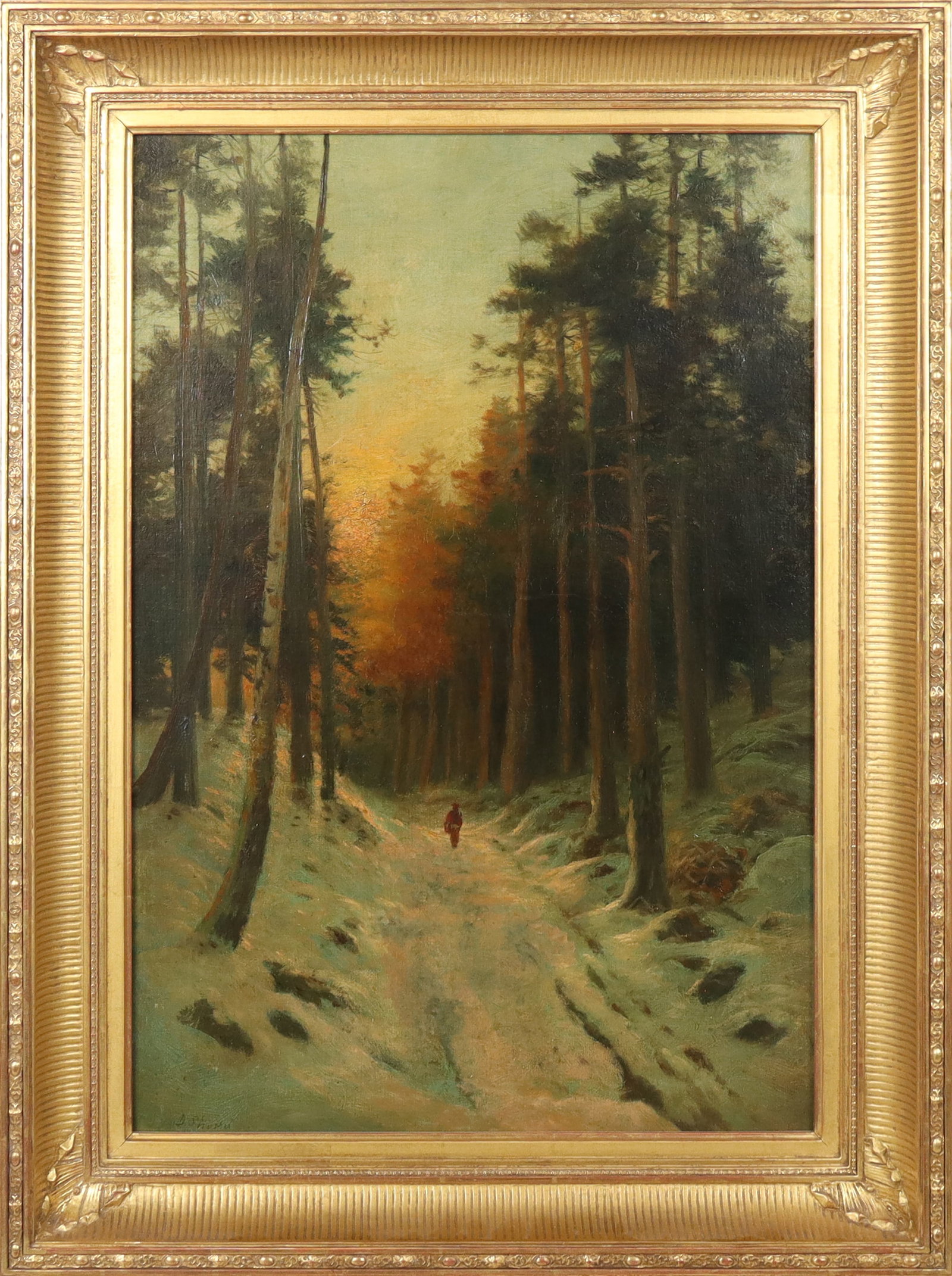 Winter Landscape Oil on Canvas (1 of 13)