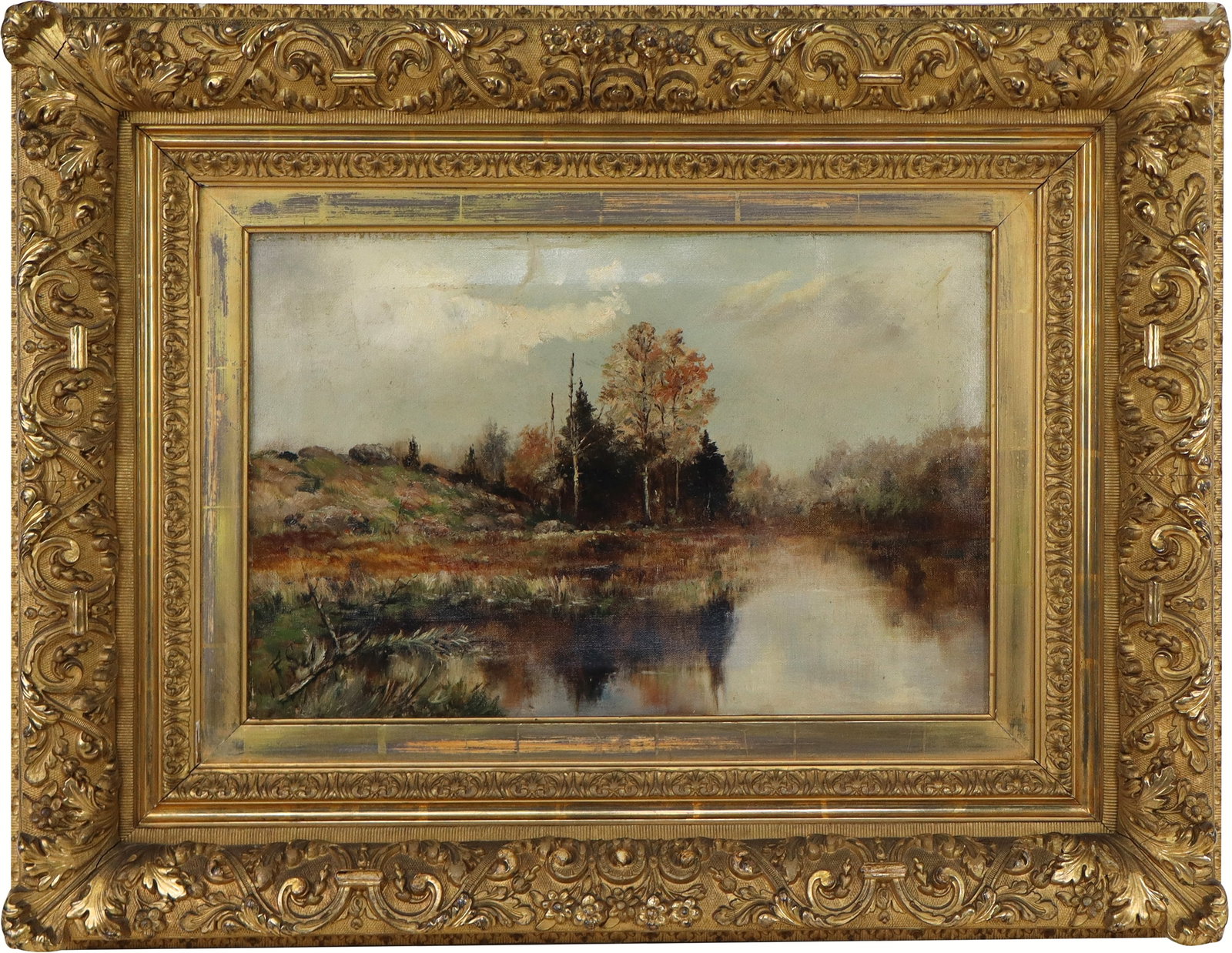 Oil on Canvas Landscape (1 of 12)