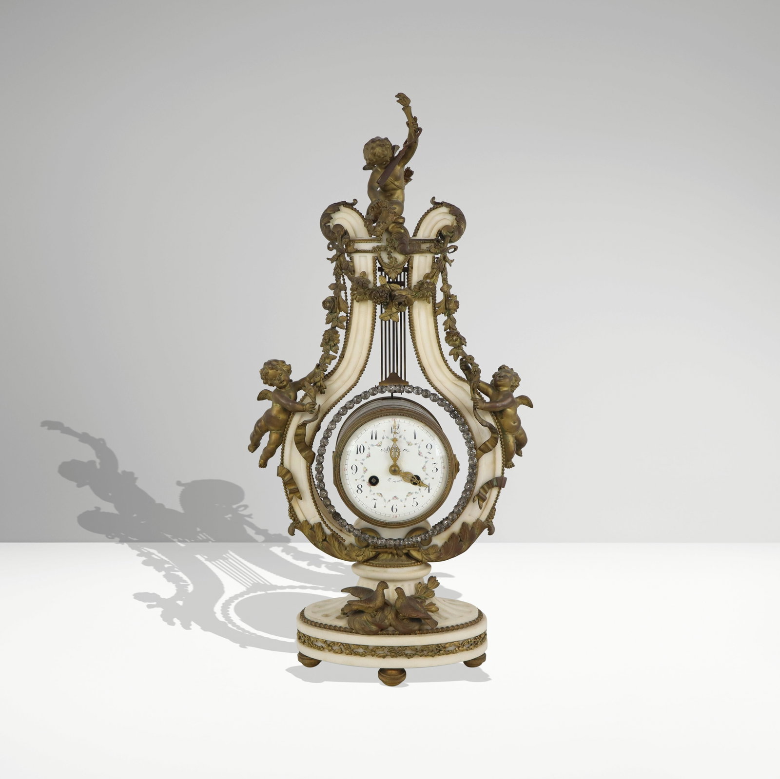 Samuel Marti for Barrad & Vignon Lyre form Clock (1 of 15)