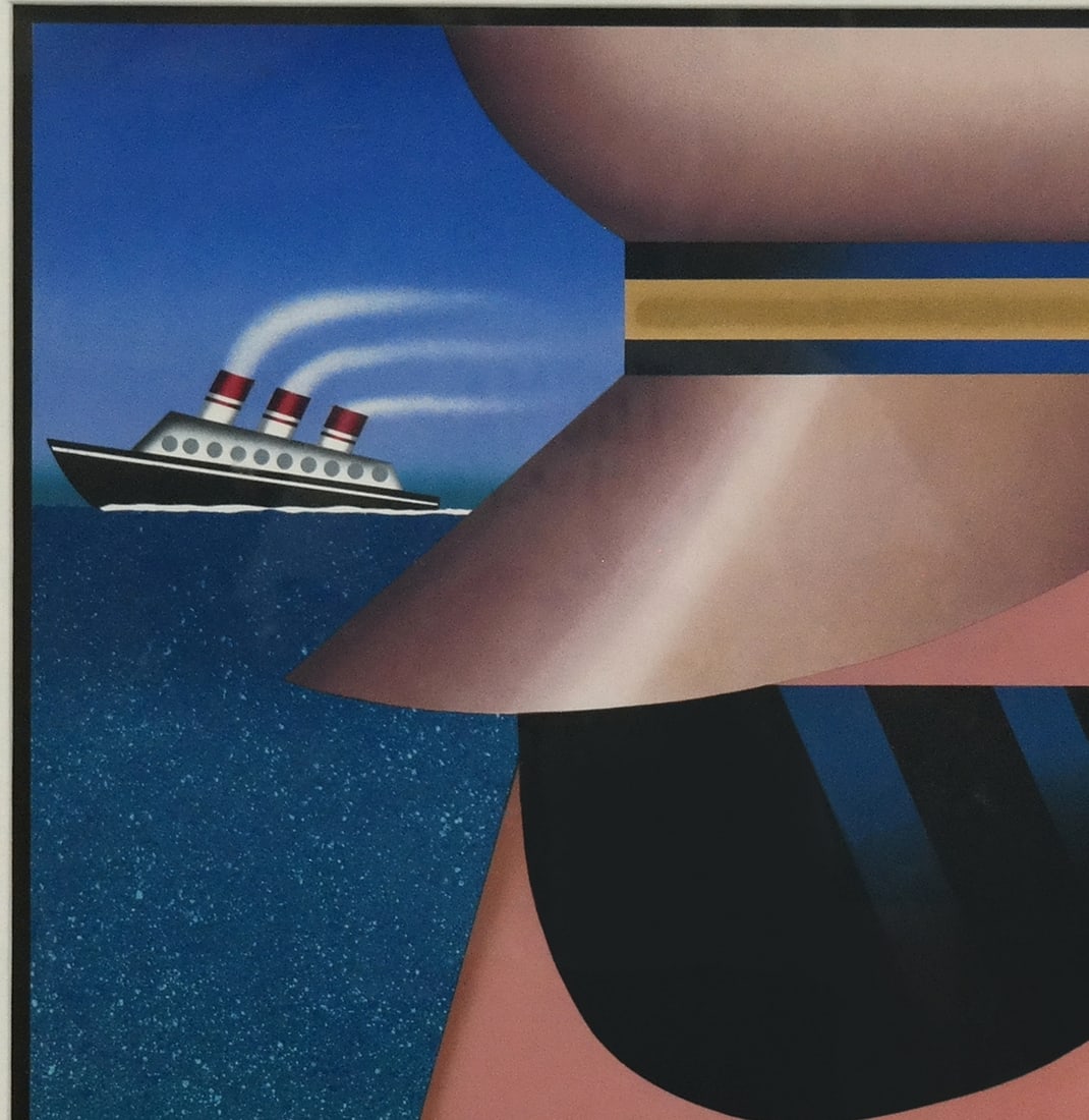 Robin MORRIS Lithograph - Captain - 4