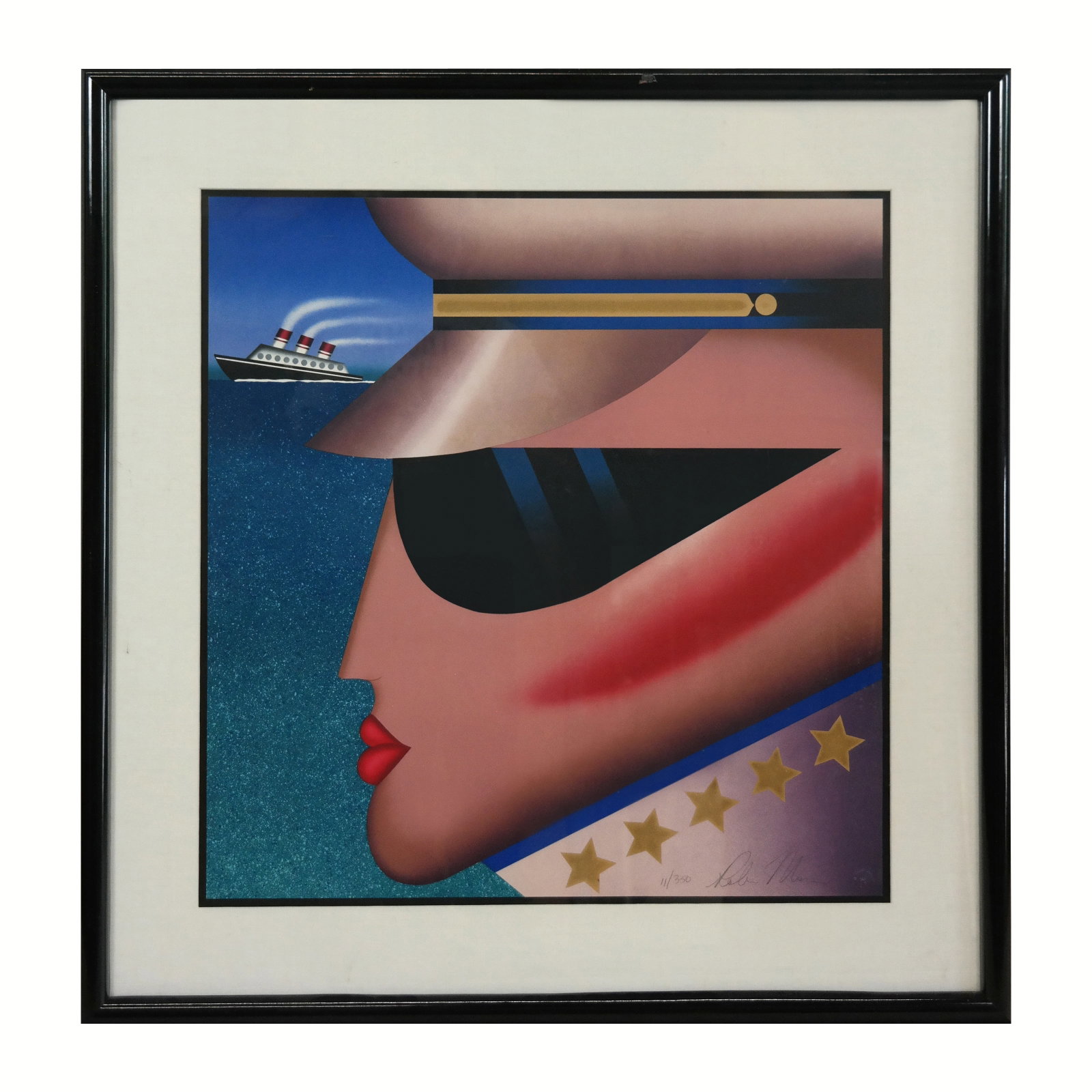 Robin MORRIS Lithograph - Captain - 6
