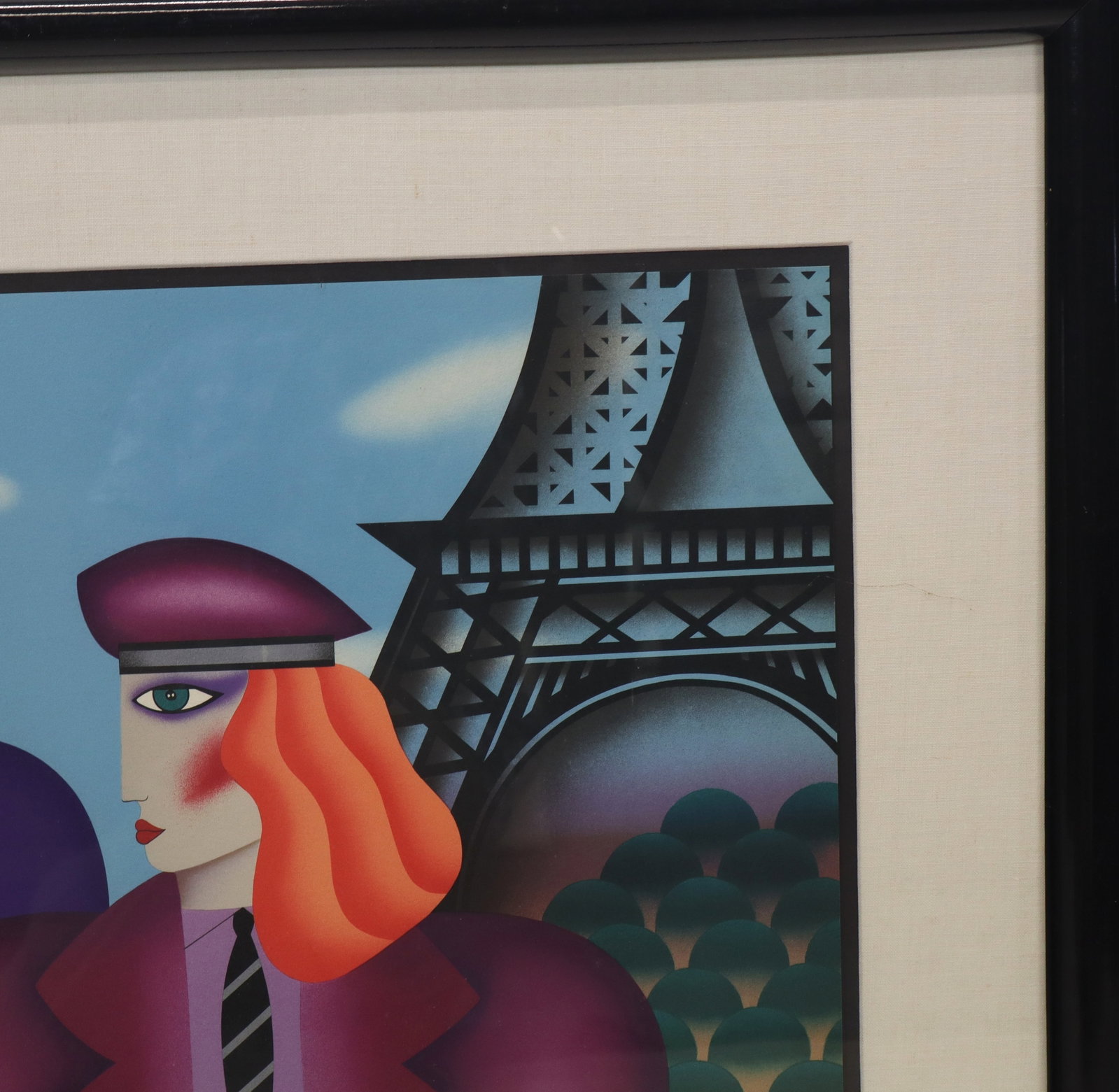 Robin MORRIS Lithograph - Eiffel Tower - 6