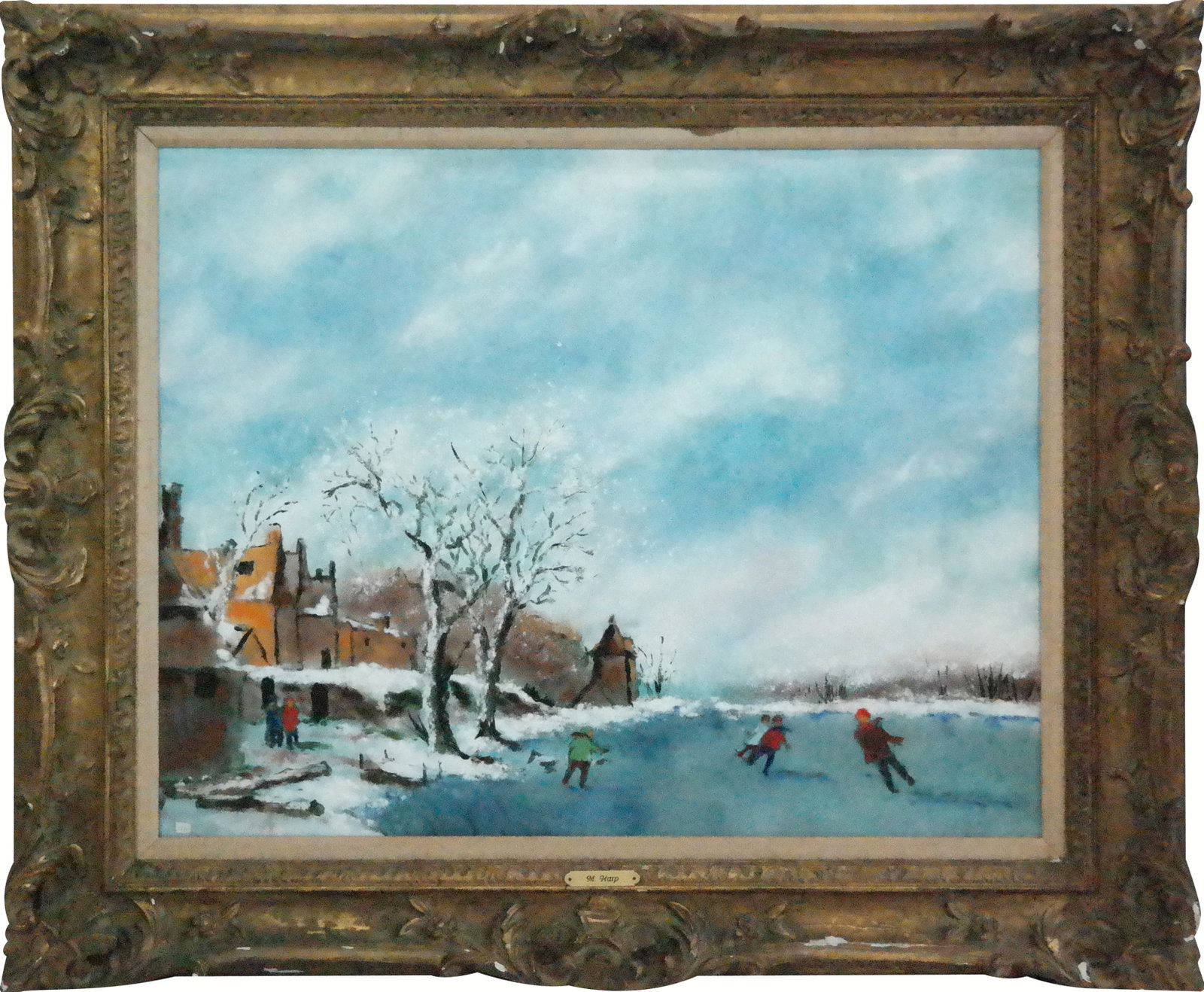 Attributed Max KARP Enamel on Copper Painting (1 of 12)