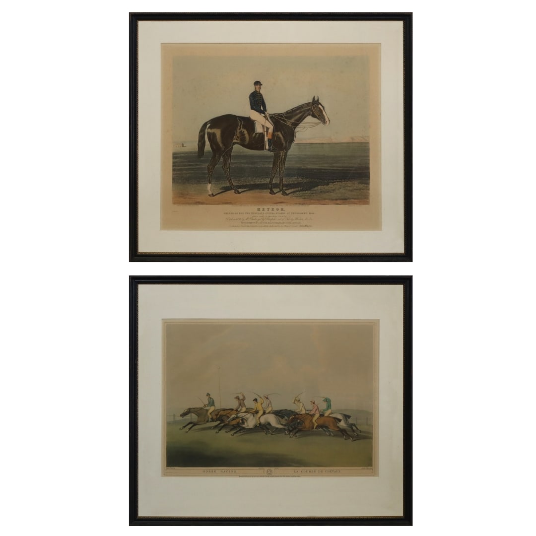 Two English Color Equestrian Prints (1 of 16)