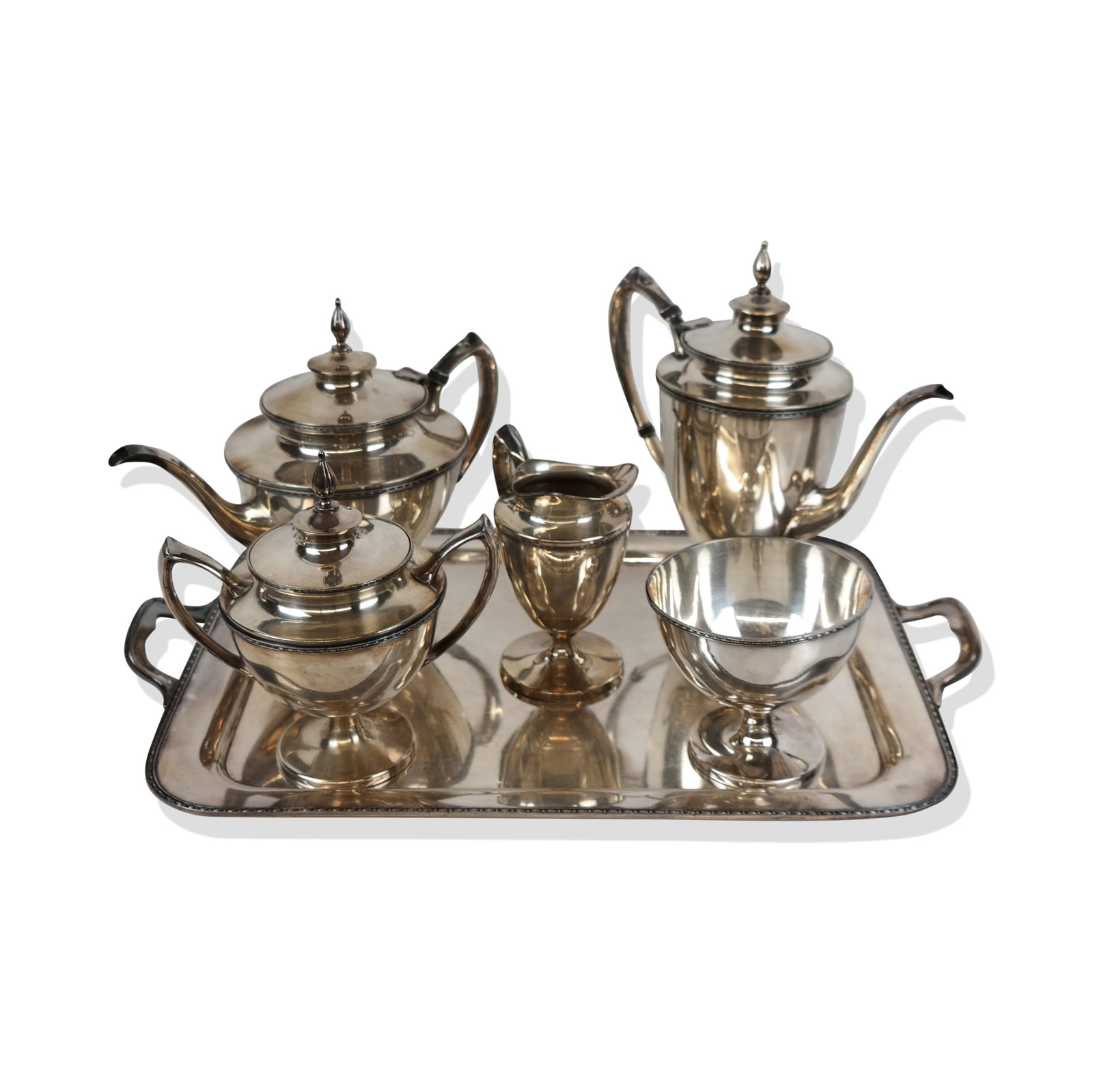 Derby Silver Co. Silver Plate Coffee Service, 5 (1 of 16)