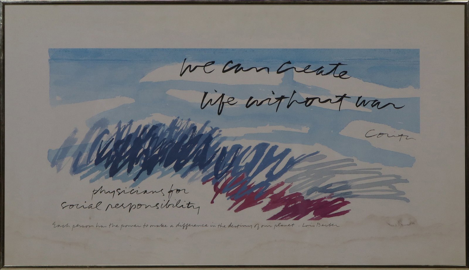 Corita KENT (Sister Mary Corita) We can create... (1 of 10)