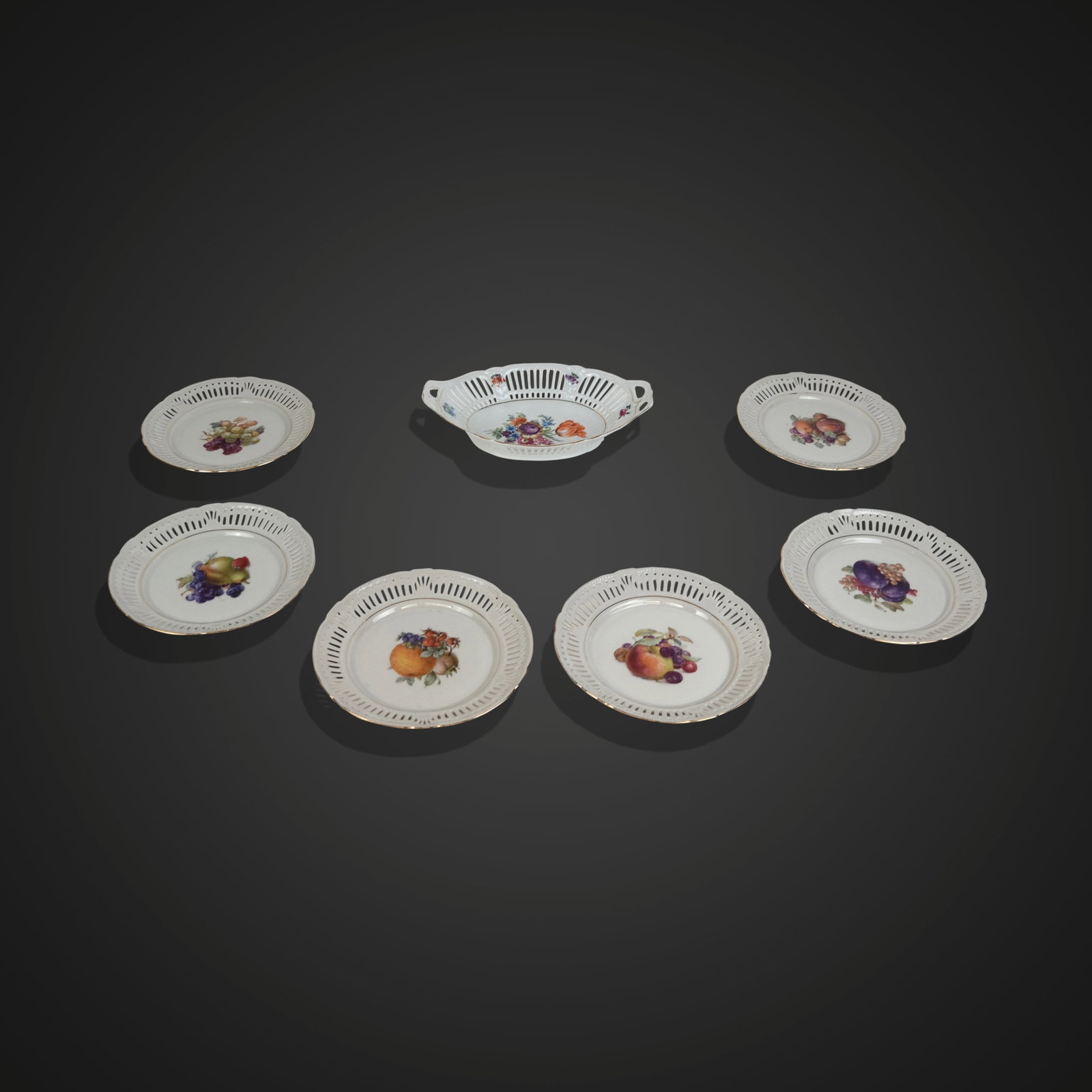 Schuman and Schwarzenhammer Porcelain Dishes, 7 (1 of 14)