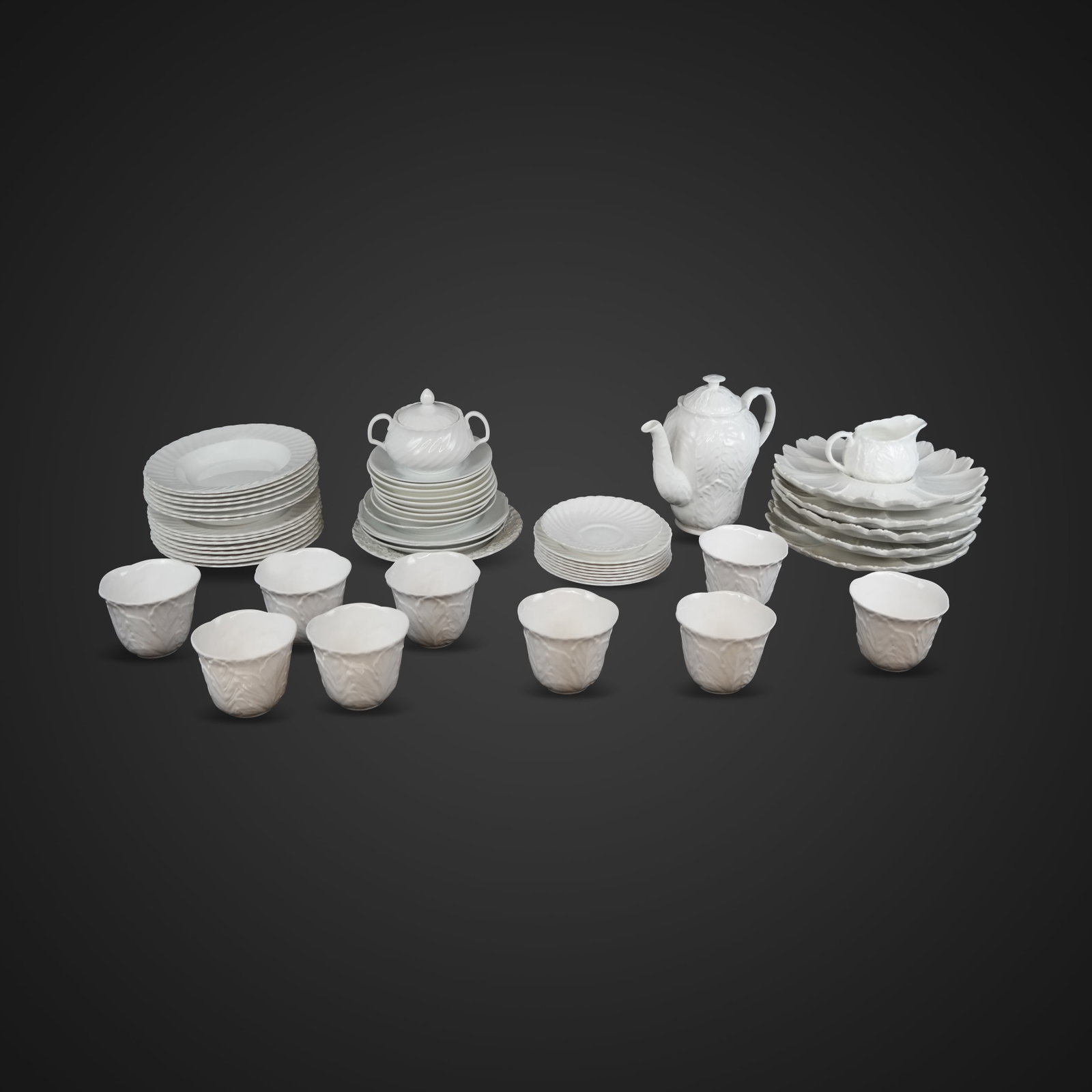 Spode, Wedgwood, & Others, Assembled Porcelain, 54 (1 of 19)
