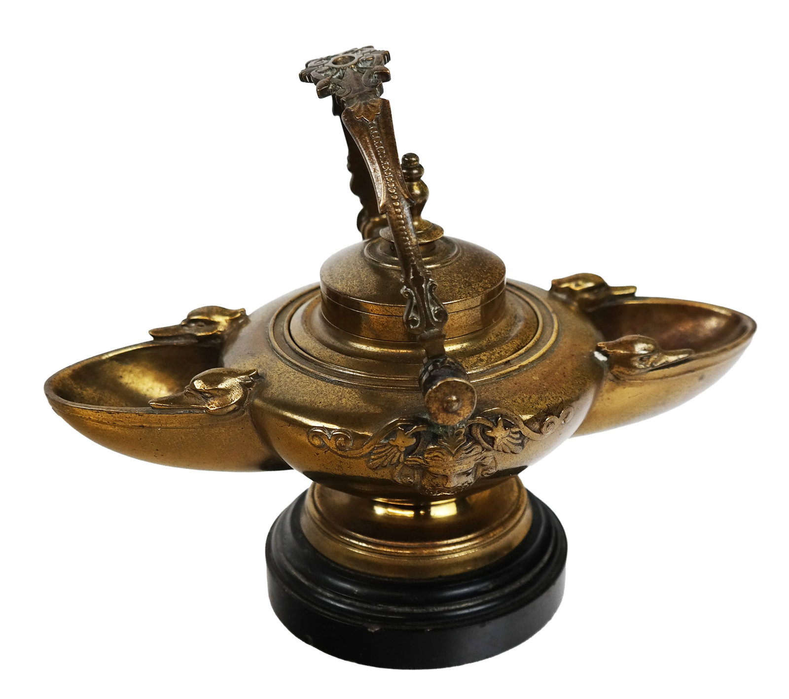 French Empire Bronze Inkwell (1 of 12)