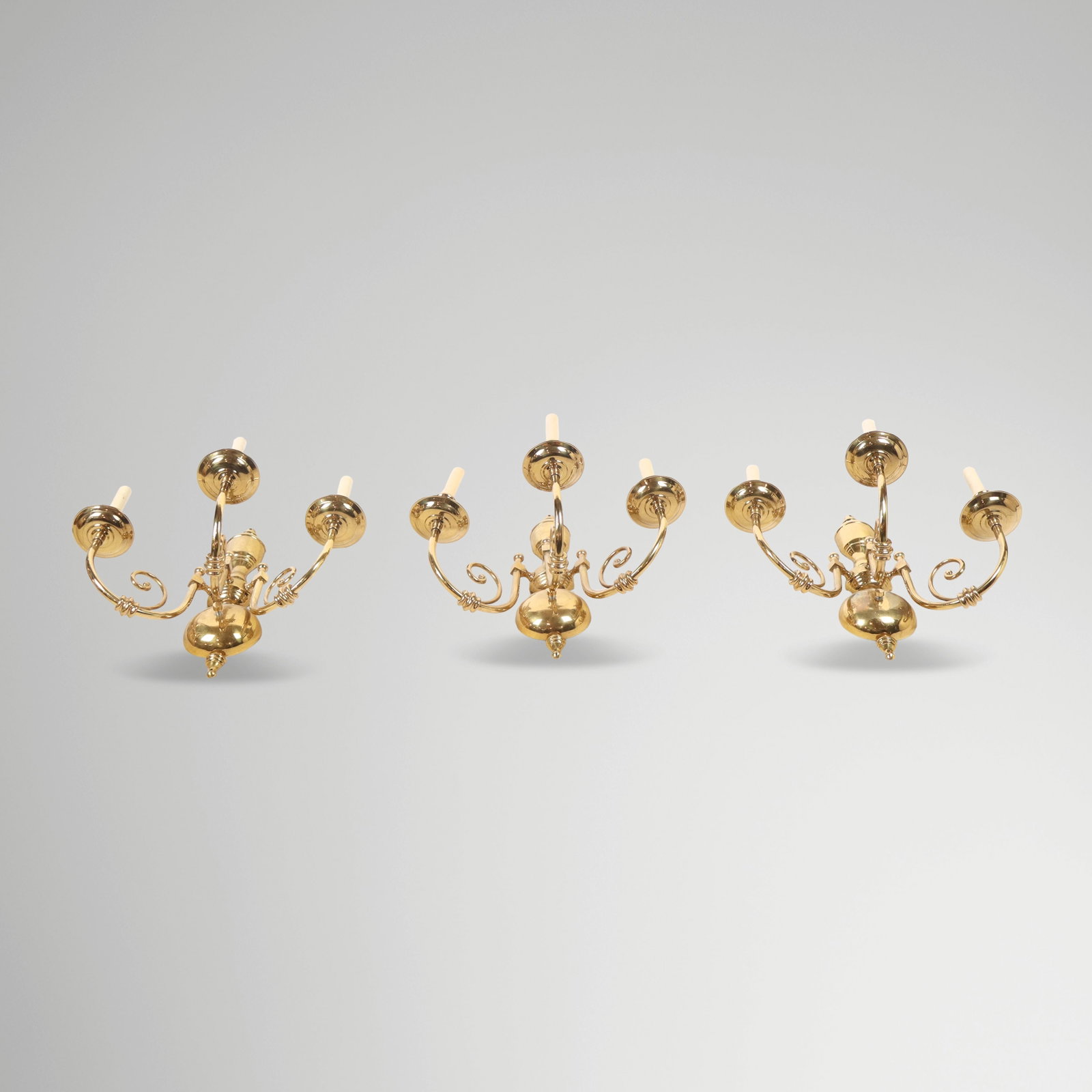 Three Brass Sconces (1 of 12)