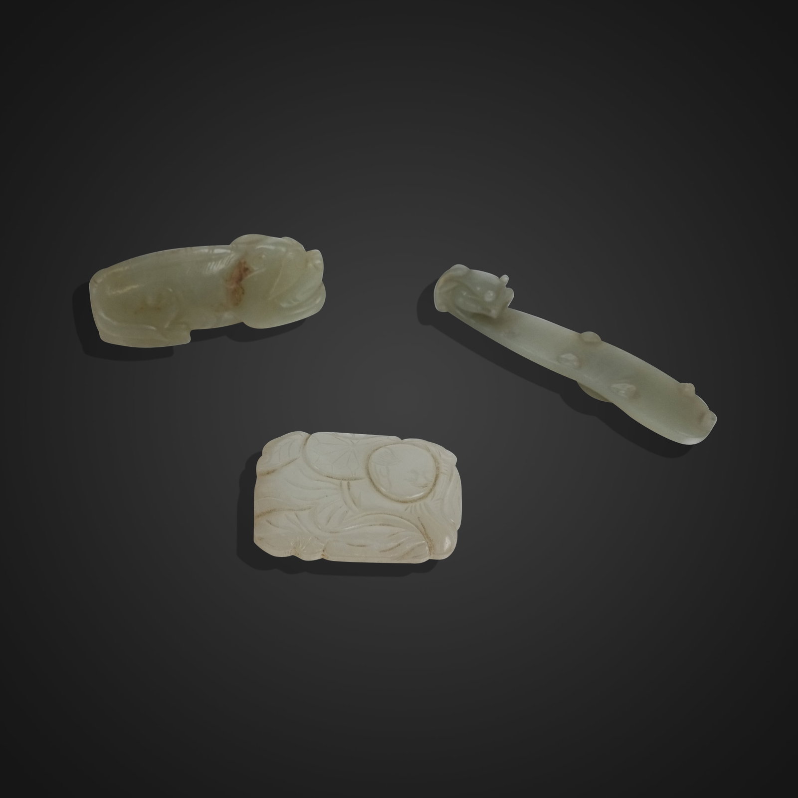 Three Carved Jade Articles (1 of 10)
