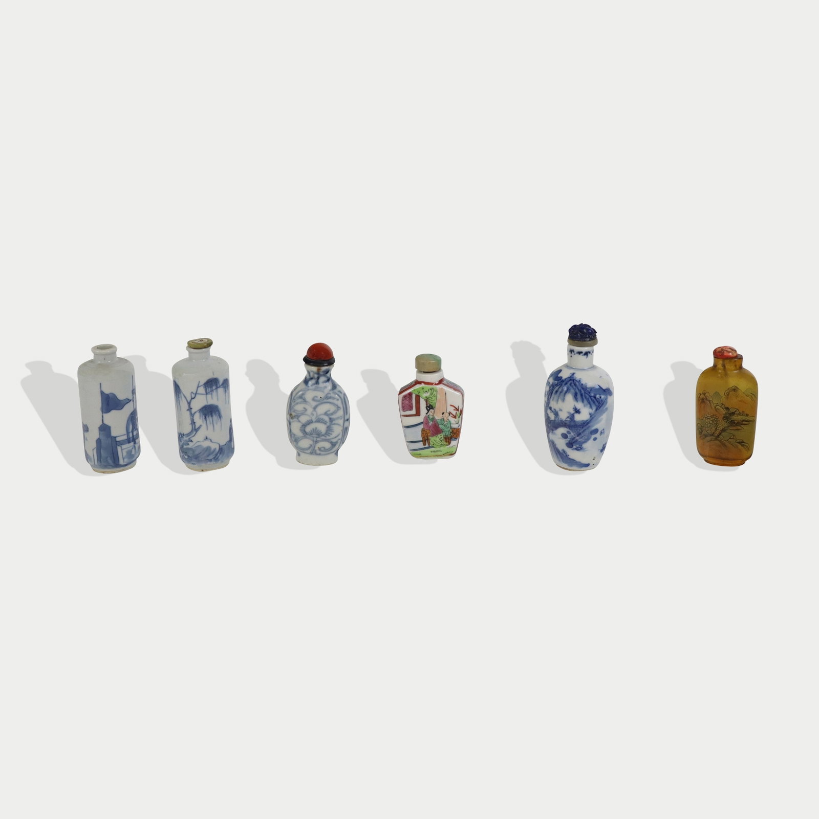 Six Chinese Snuff Bottles (1 of 20)