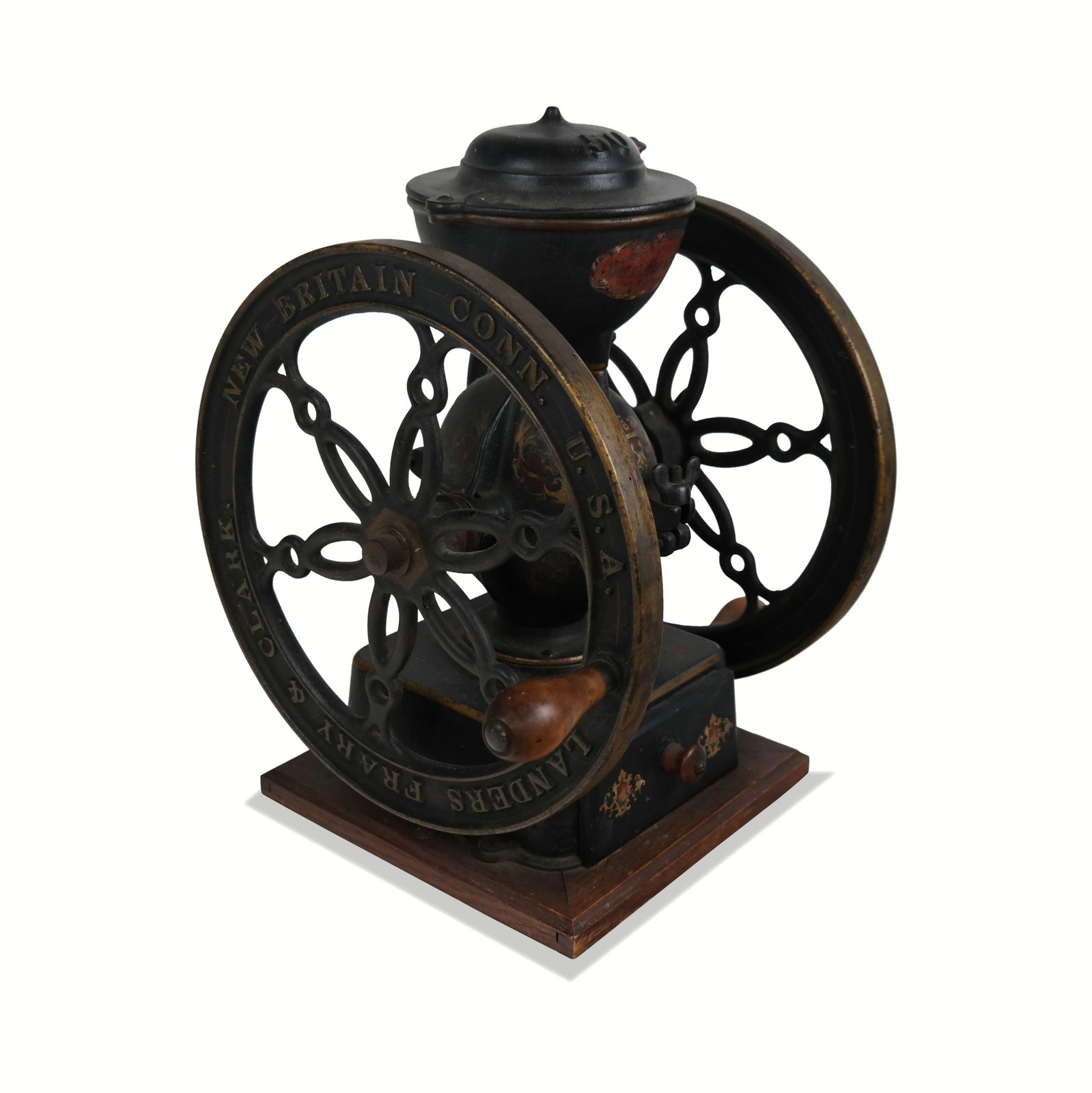 Landers Farry and Clark Iron Coffee Grinder (1 of 12)