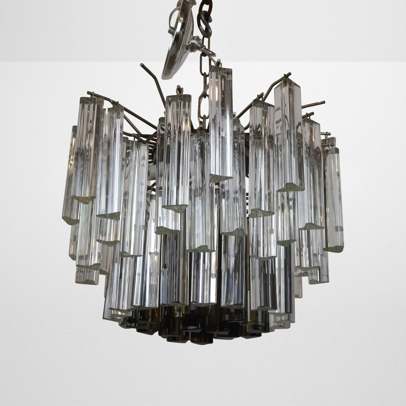 Venini Prism Glass Chandelier (1 of 11)