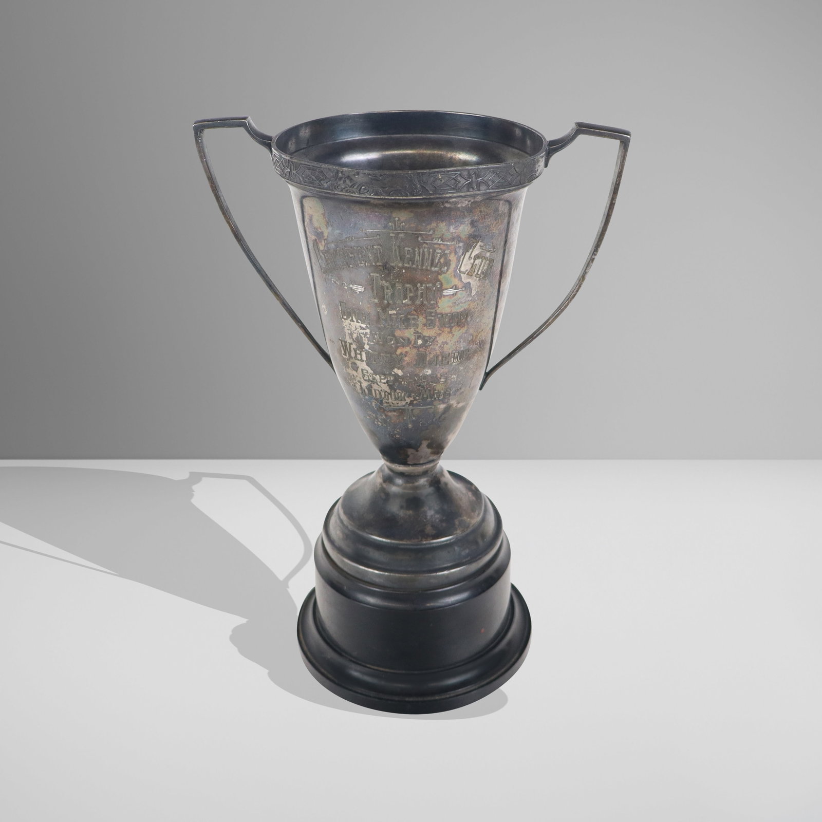 Crescent Kennel Club Silver Plate Trophy (1 of 12)