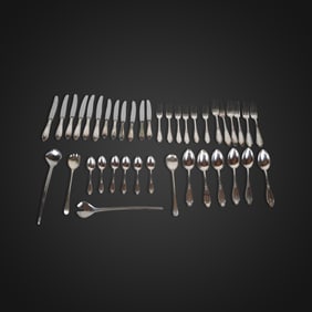 Argentor Wien Silver Plate Flatware, 44