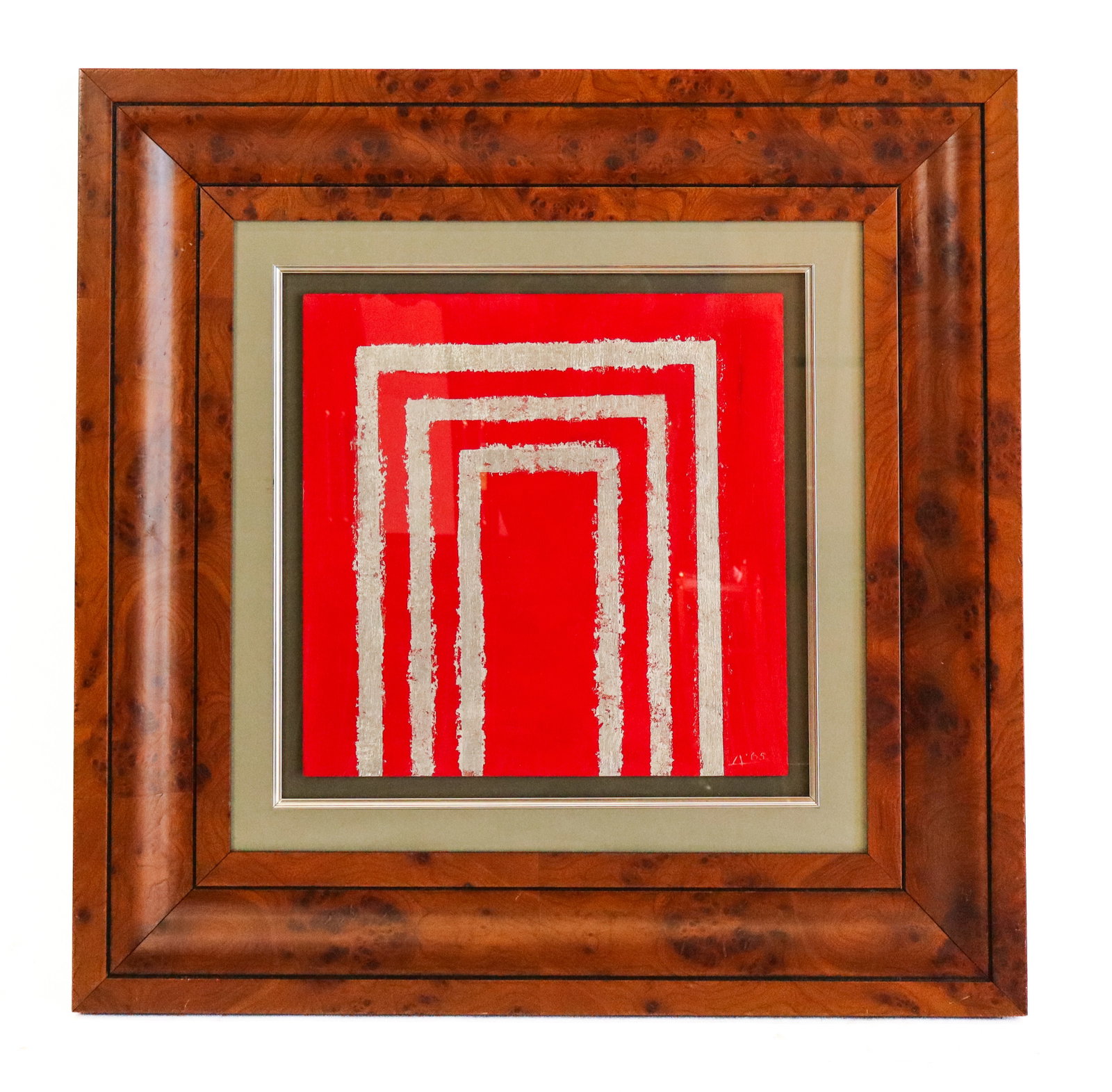 After Josef Albers Abstract Geometric Painting (1 of 9)